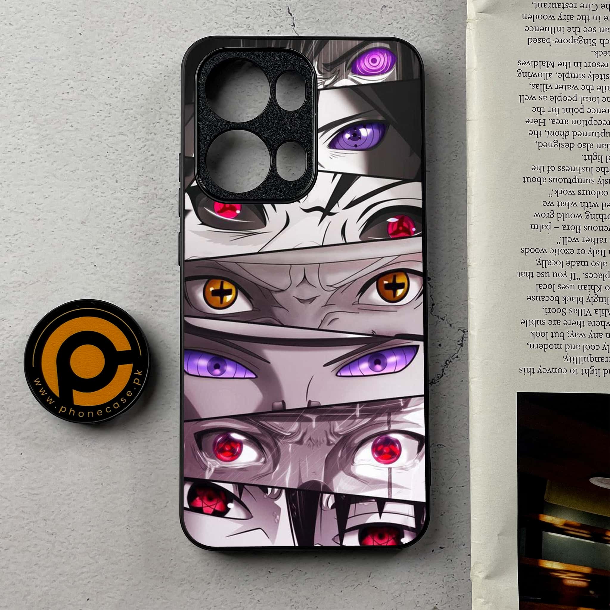 Oppo Reno 13 Pro - Anime 2.0 Series - Premium Metal Printed Soft Bumper Shockproof Case