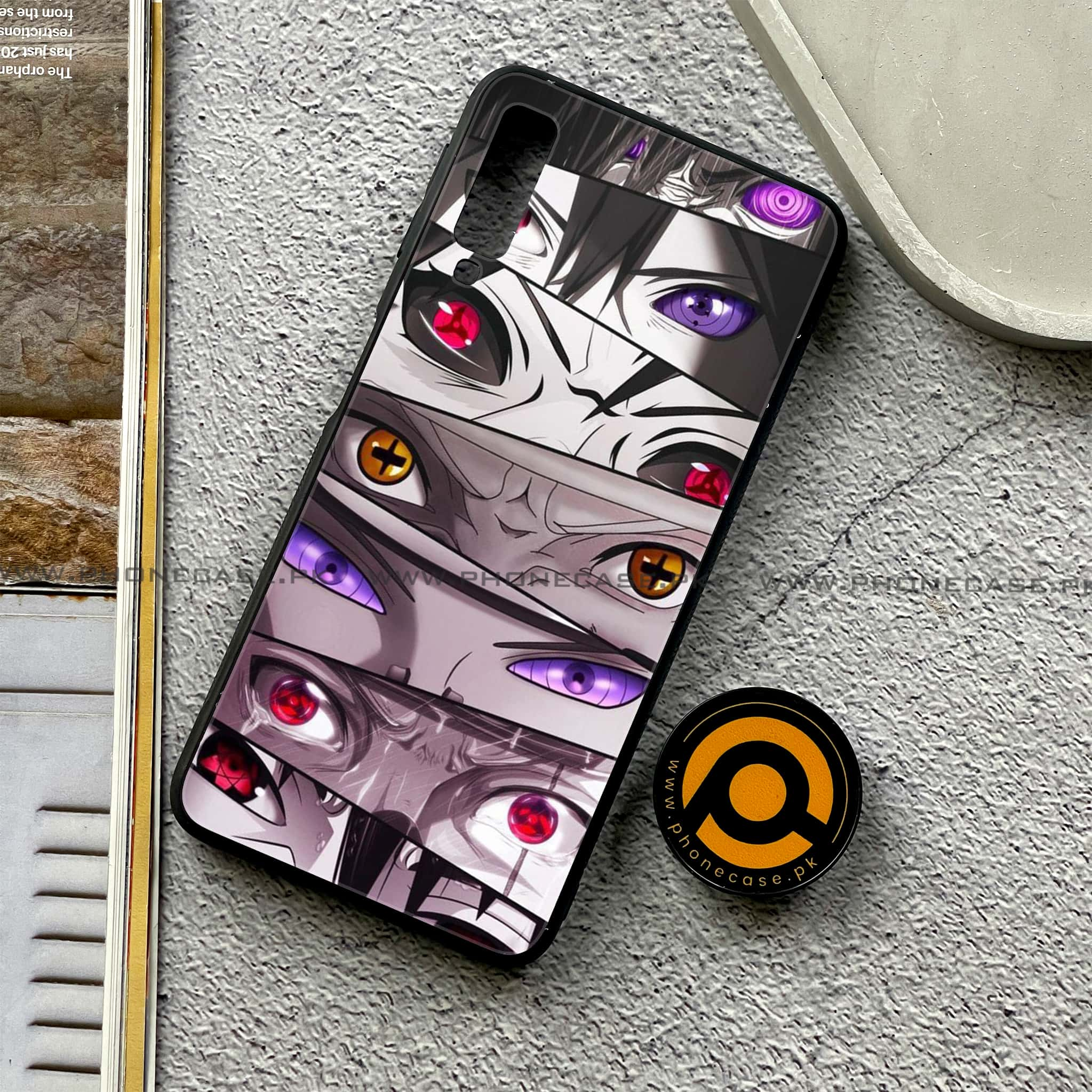 Galaxy A7 2018 - Anime 2.0 Series - Premium Printed Metal soft Bumper shock Proof Case