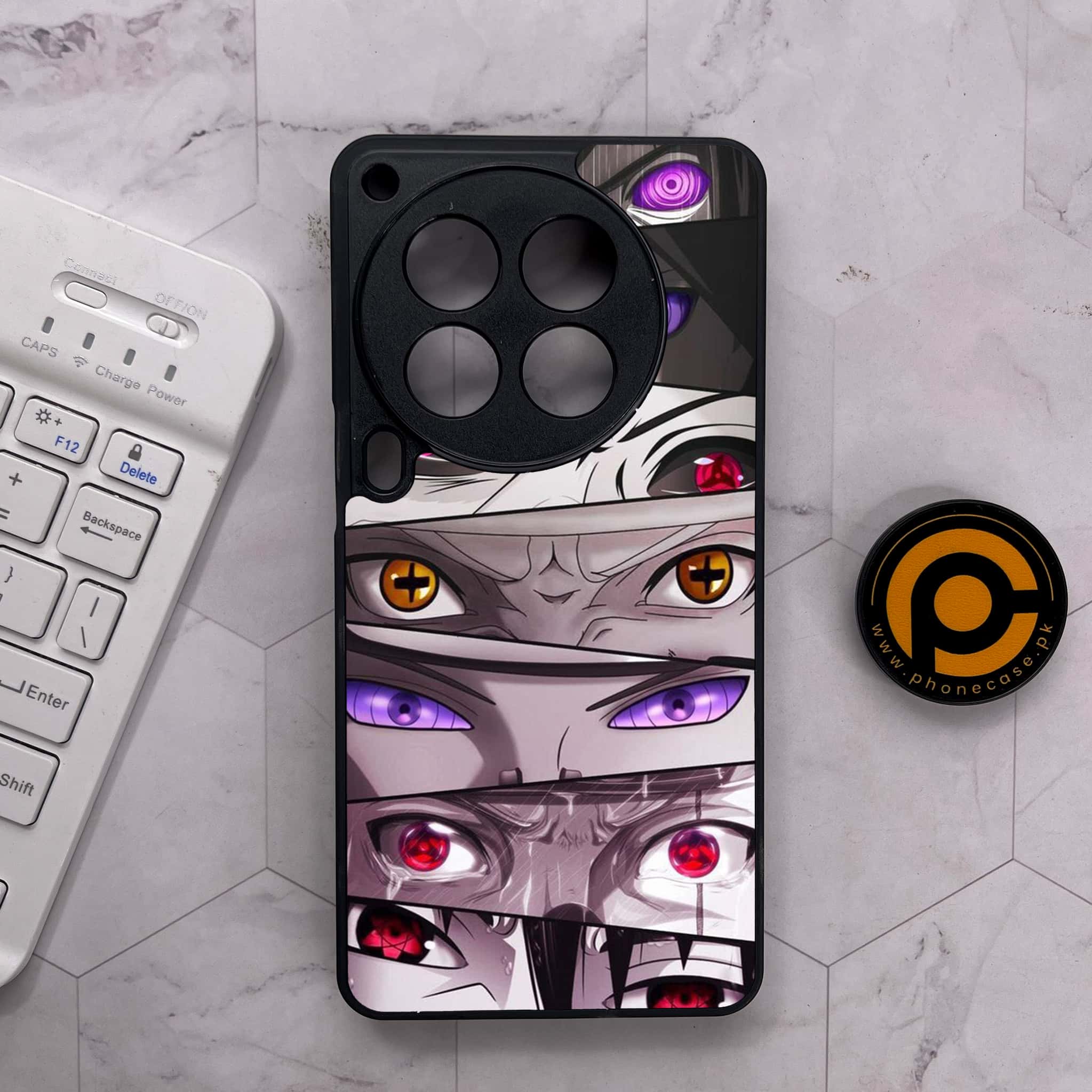 Tecno Camon 30 Premier - Anime 2.0 Series - Premium Metal Printed soft Bumper shock Proof Case