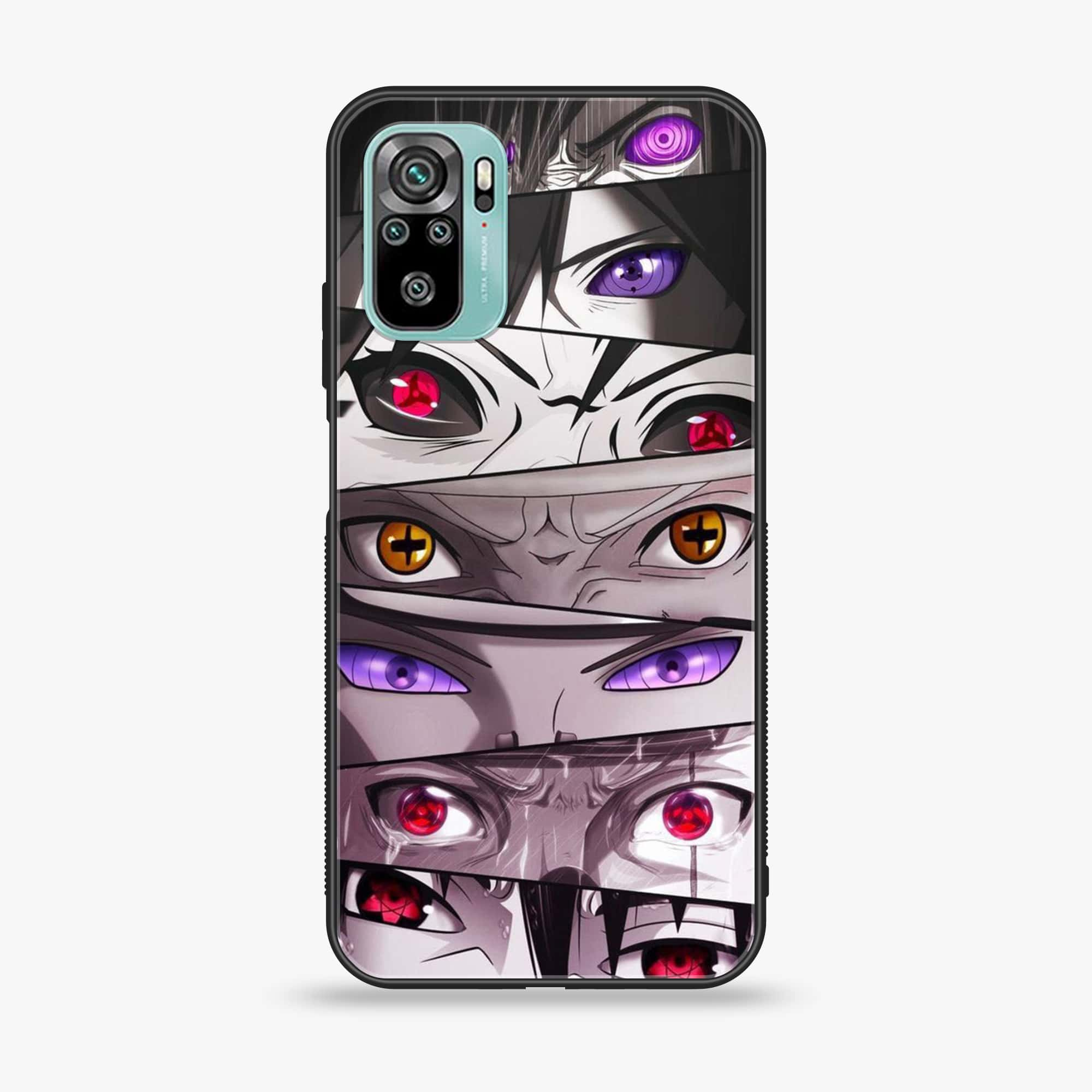 Xiaomi Redmi Note 10 - Anime 2.0 Series - Premium Printed Glass soft Bumper shock Proof Case