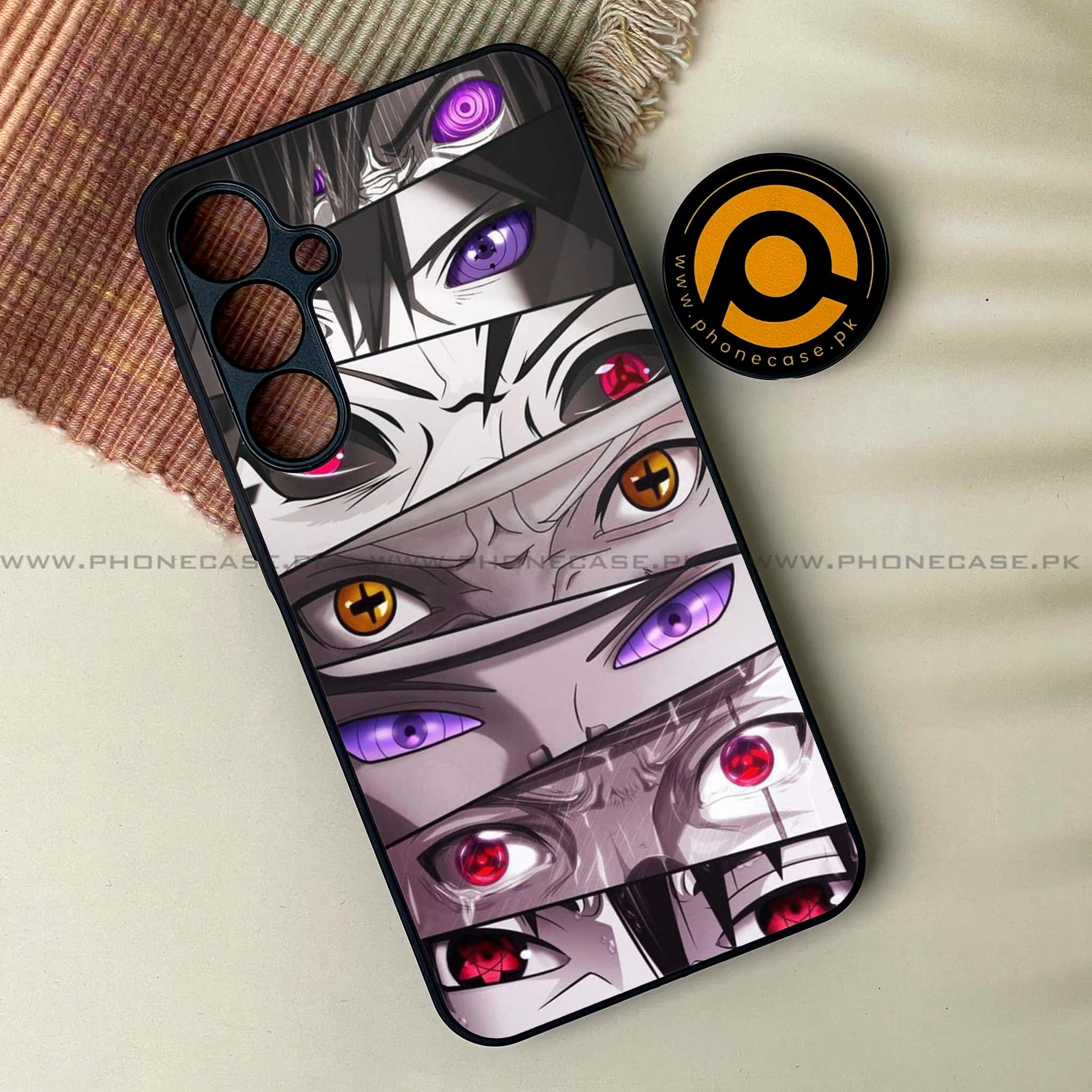 Samsung Galaxy A16 - Anime 2.0 Series - Premium Printed Glass soft Bumper shock Proof Case