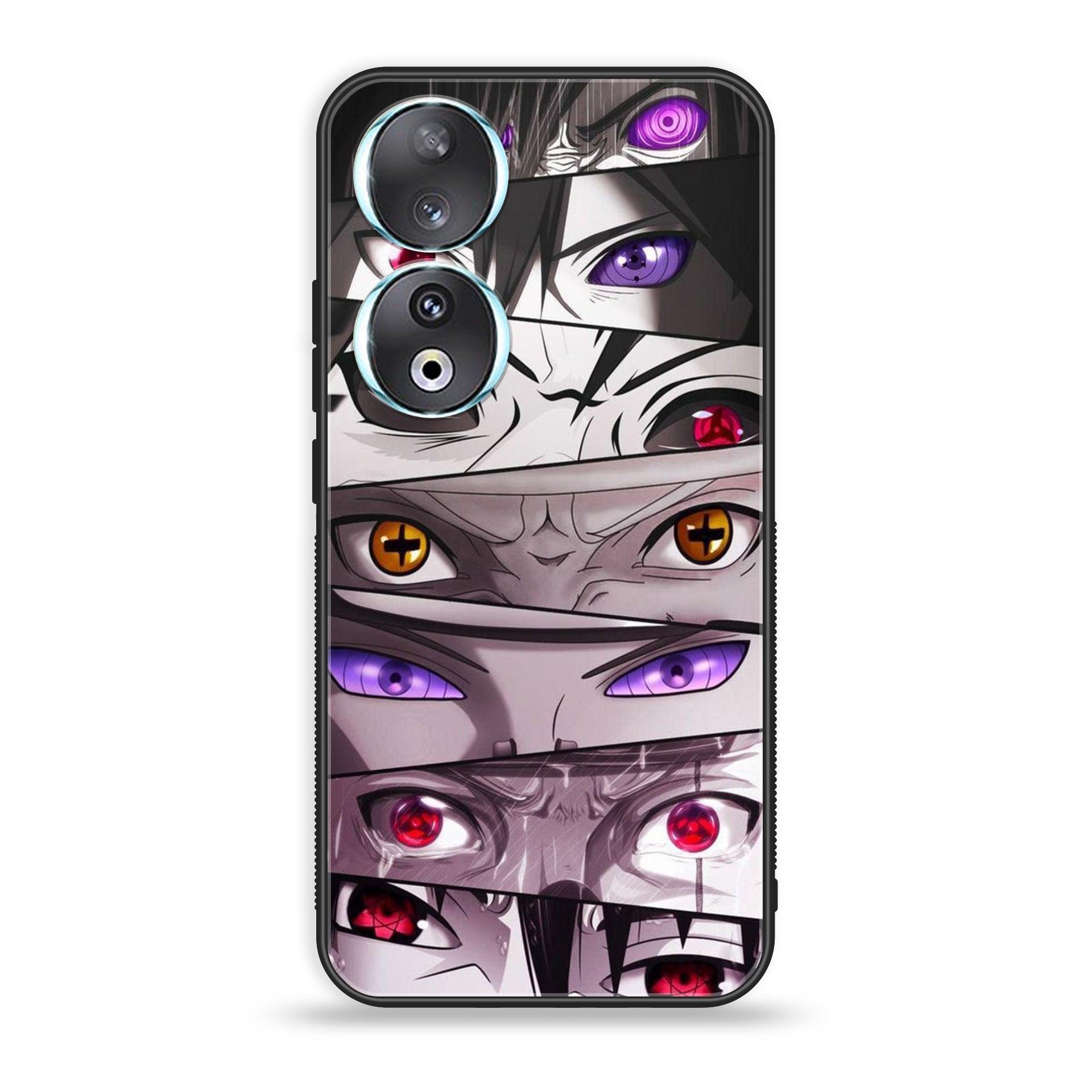 Huawei Honor 90 - Anime 2.0 Series - Premium Printed Glass soft Bumper shock Proof Case