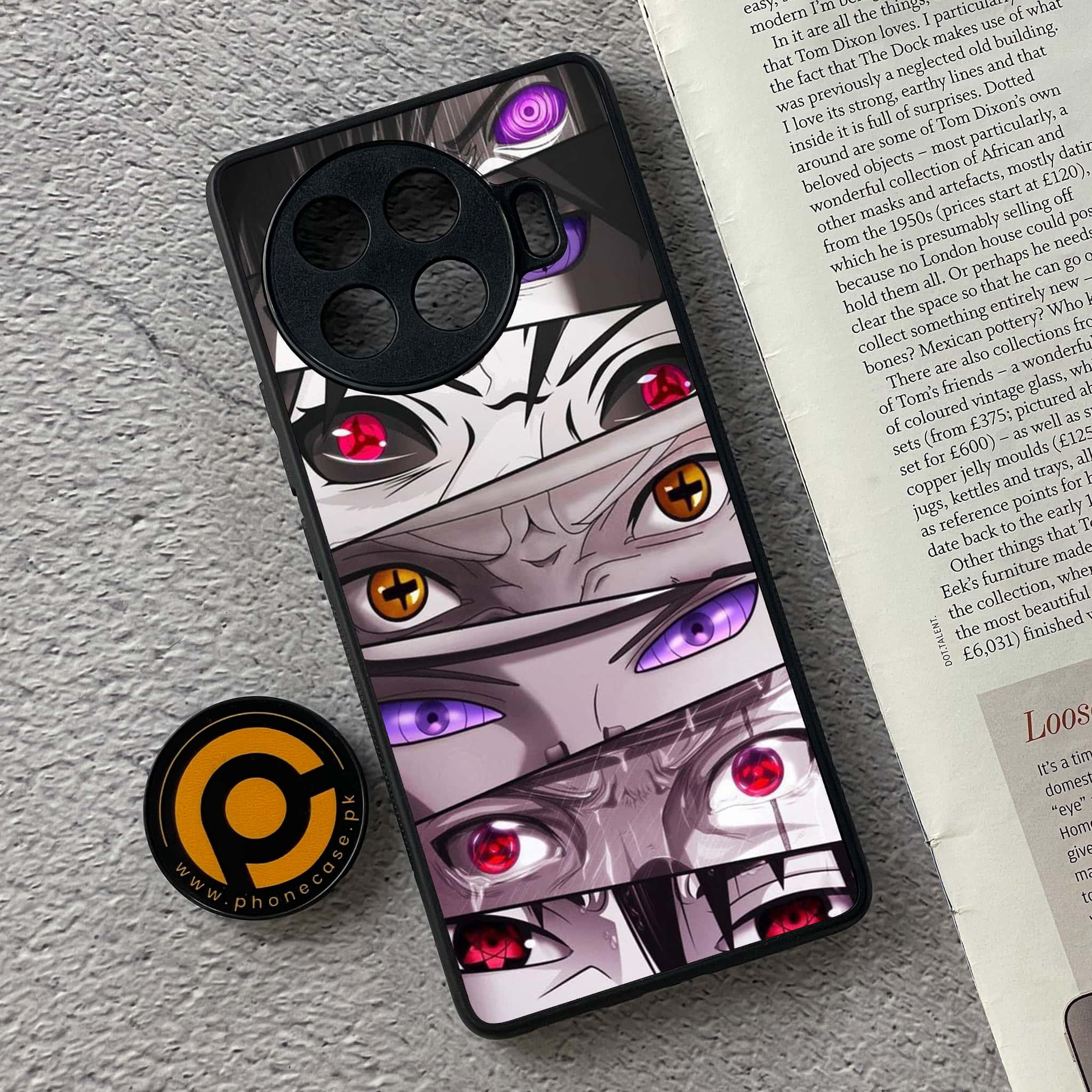 Tecno Spark 20 pro plus - Anime 2.0 Series - Premium Metal Printed soft Bumper shock Proof Case