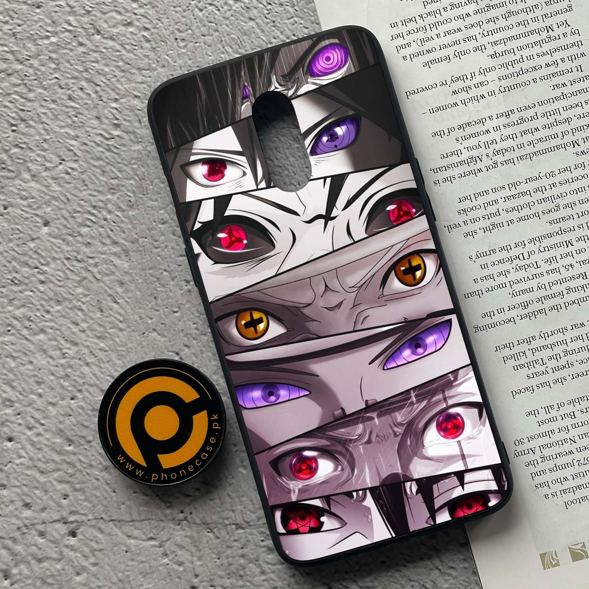 OnePlus 7 - Anime 2.0 Series - Premium Printed Glass soft Bumper shock Proof Case