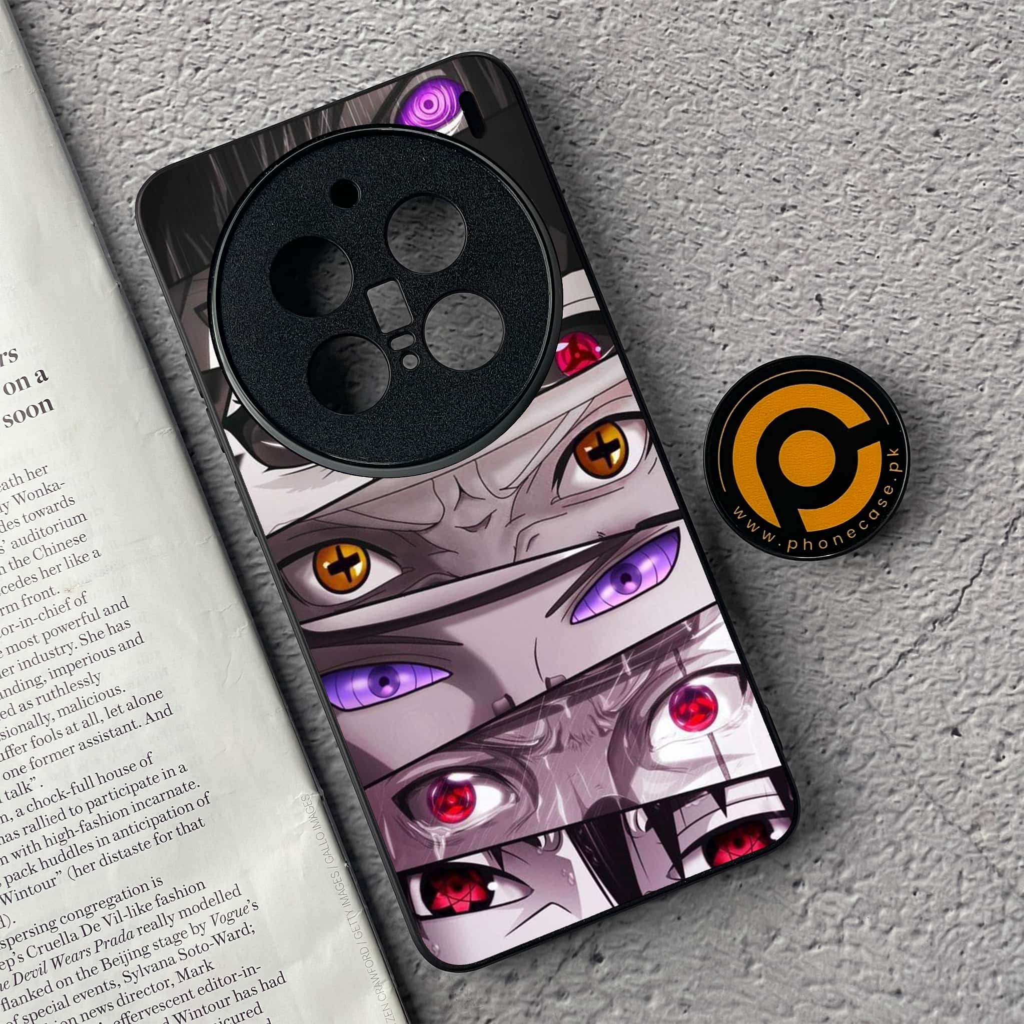 Vivo X200 Pro - Anime 2.0 Series - Premium Metal  Printed soft Bumper shock Proof Case