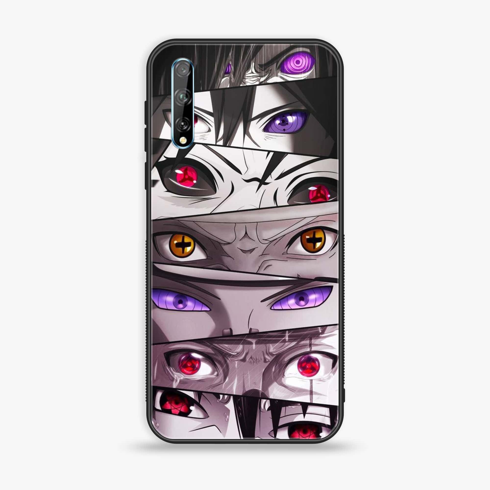 Huawei Y8p - Anime 2.0 Series - Premium Printed Glass soft Bumper shock Proof Case