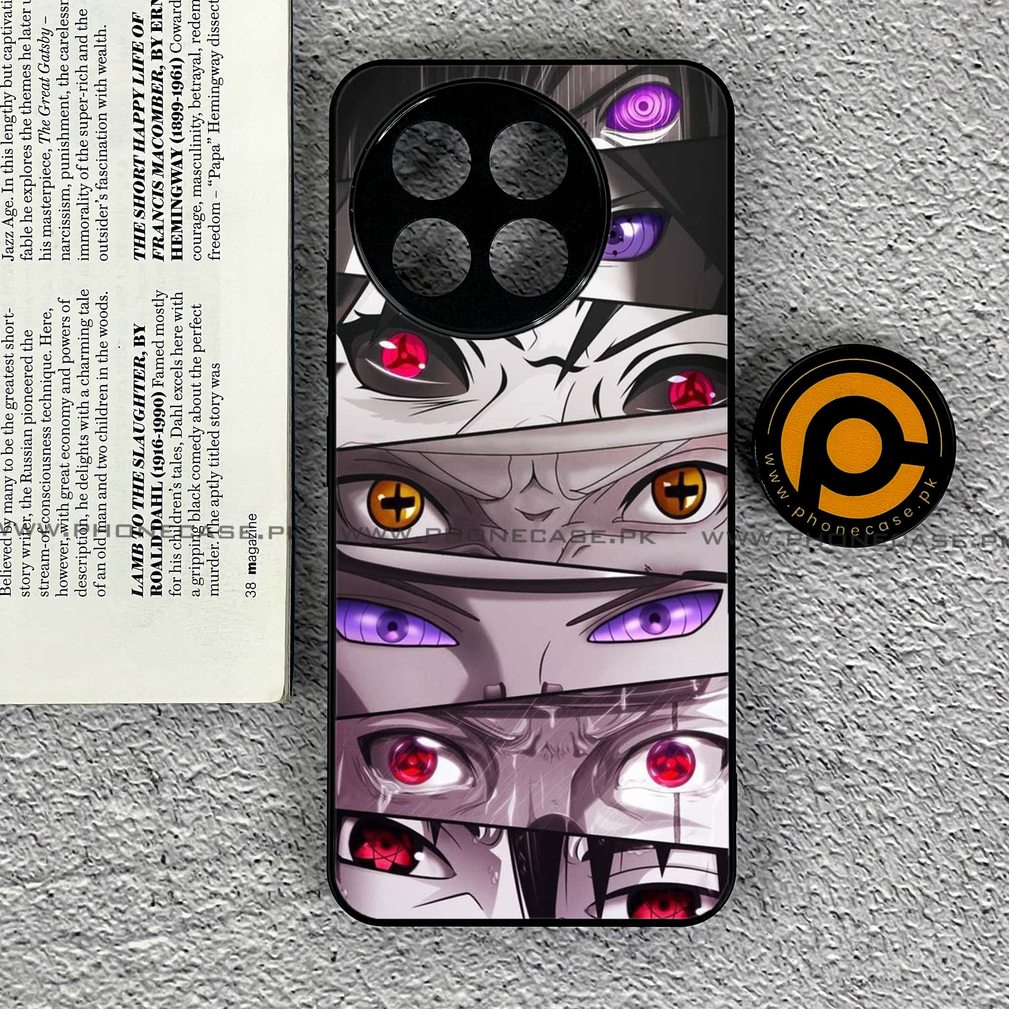 Tecno Spark 30 Pro - Anime 2.0 Series - Premium Printed Glass soft Bumper shock Proof Case