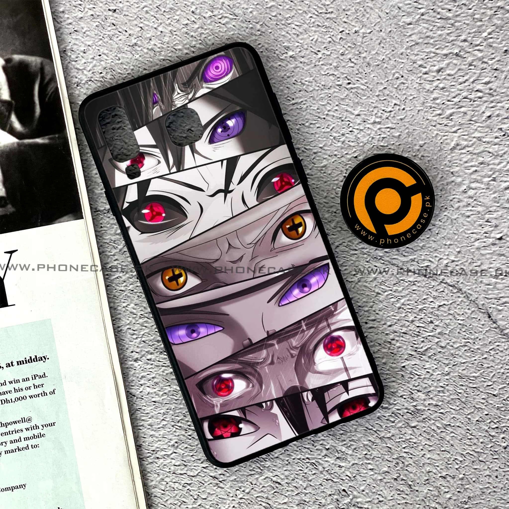 Samsung Galaxy A8 Star(A9 Star) - Anime 2.0 Series - Premium Printed Glass soft Bumper shock Proof Case