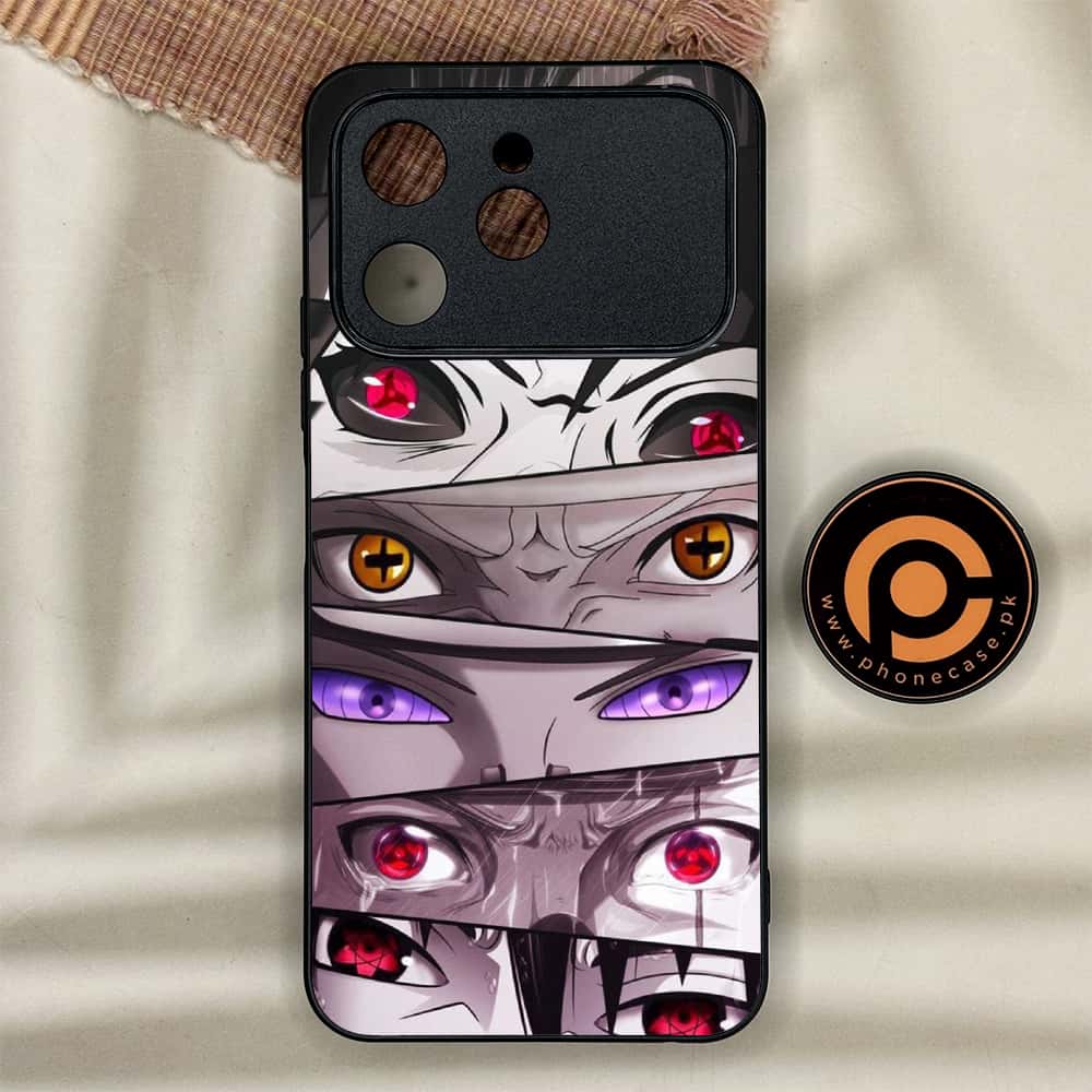 Tecno Spark 40 - Anime 2.0 Series - Premium Metal Printed soft Bumper shock Proof Case