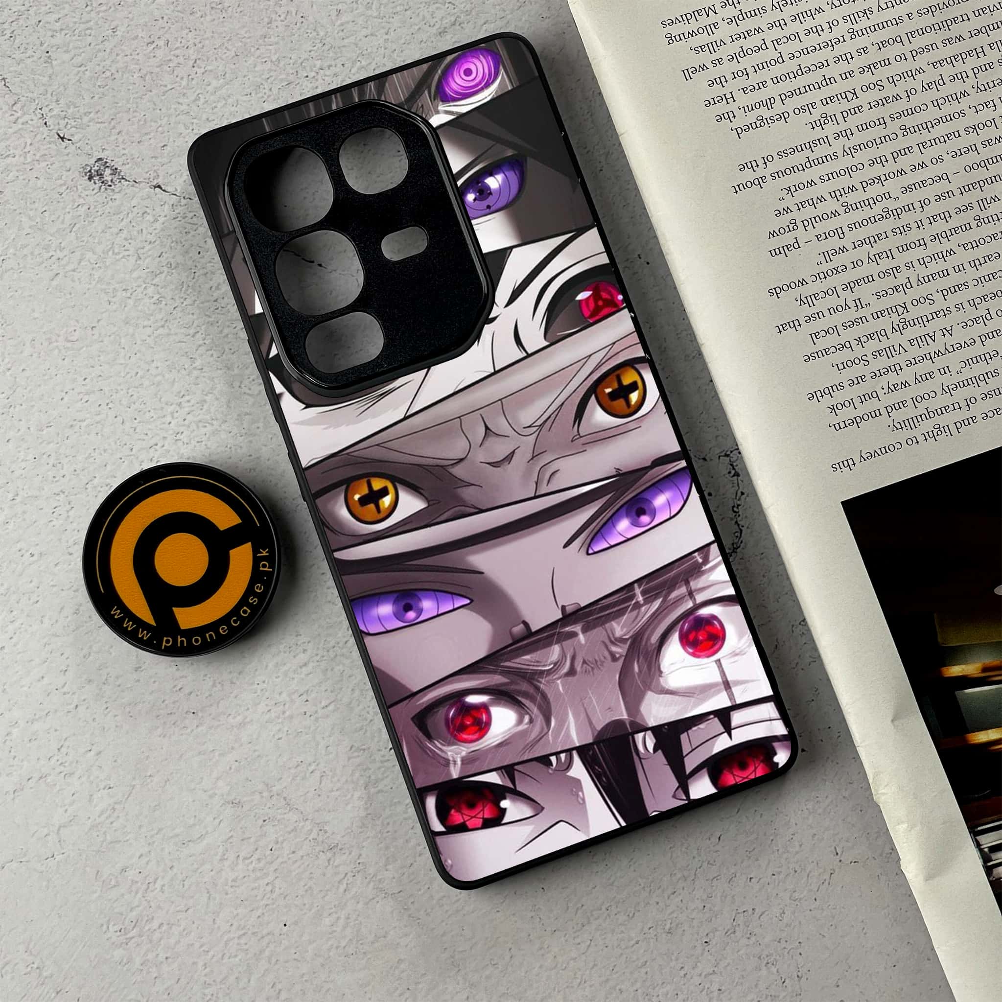 Infinix Note 50 Pro Plus - Anime 2.0 Series - Premium Metal Printed Soft Bumper Shockproof Case