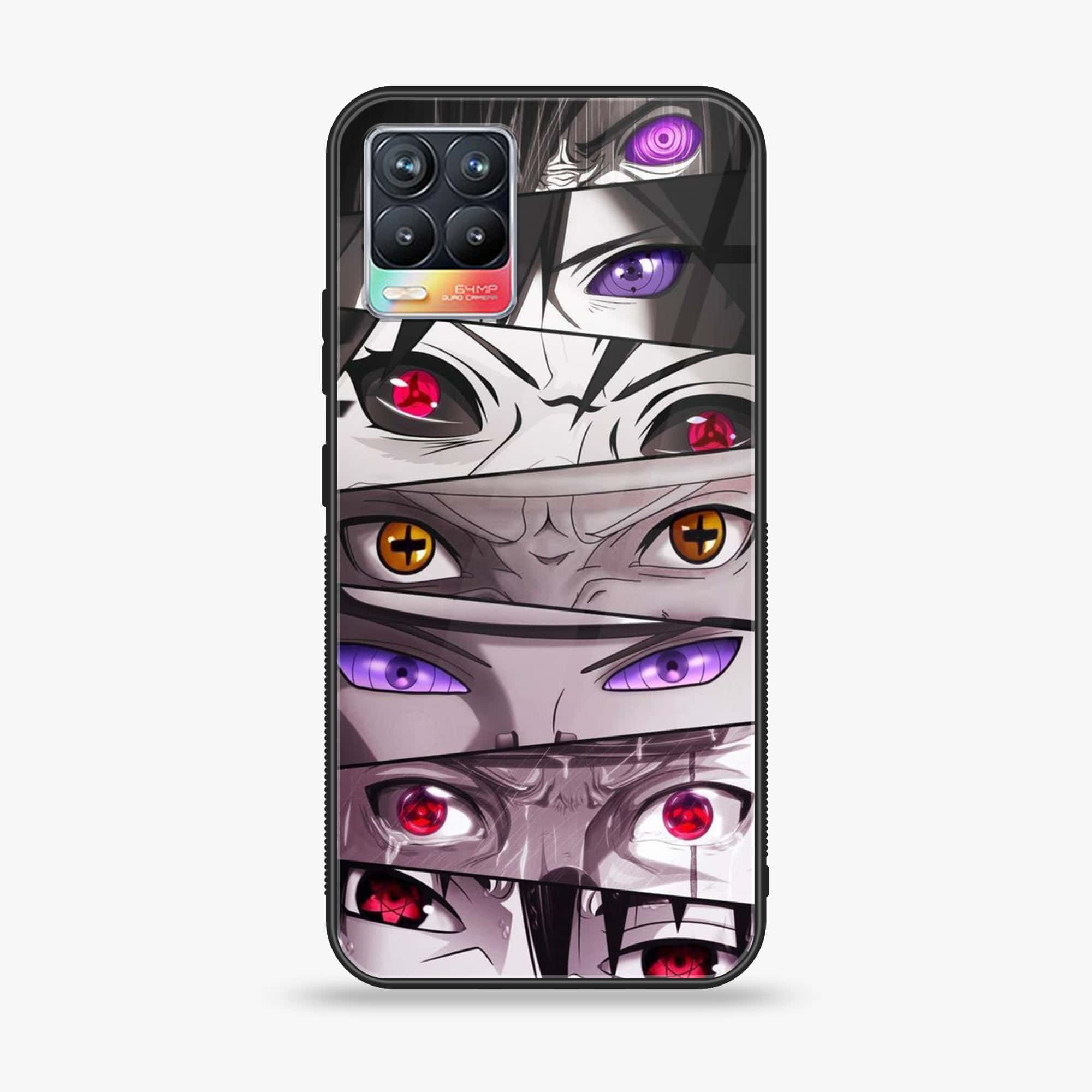 Realme 8 Pro - Anime 2.0 Series - Premium Printed Glass soft Bumper shock Proof Case