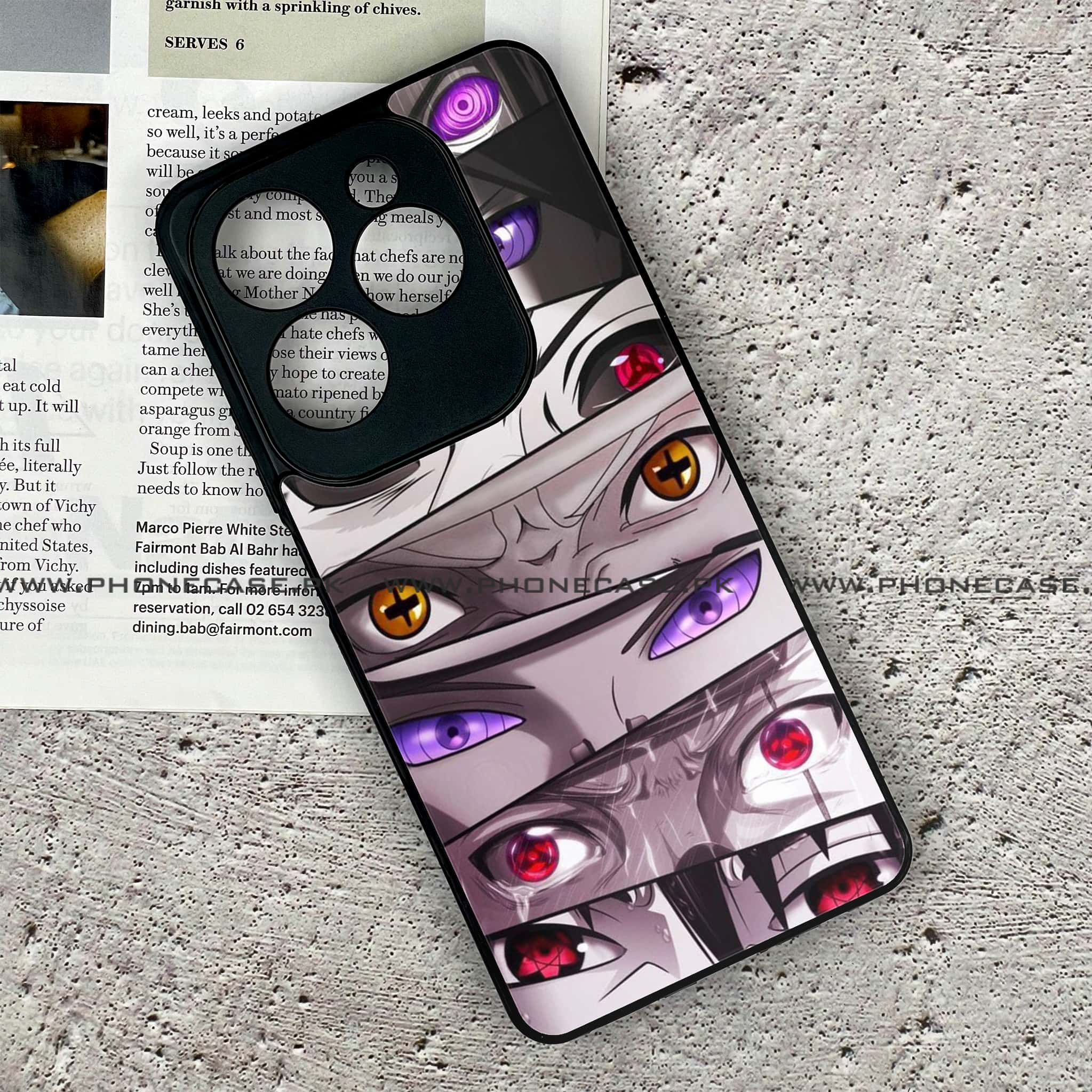 Infinix Hot 40 Pro - Anime 2.0 Series - Premium Printed Glass soft Bumper shock Proof Case