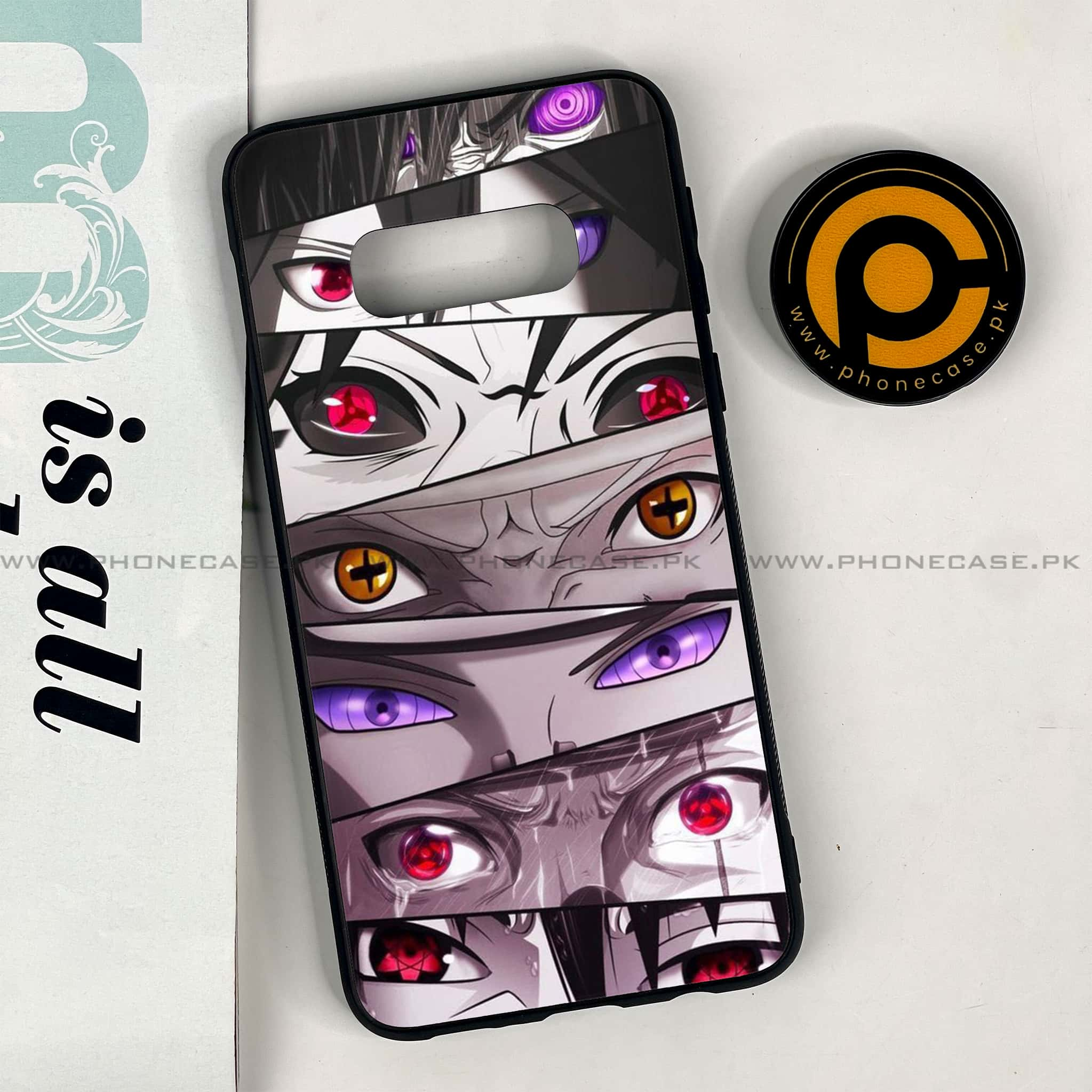 Galaxy S10e - Anime 2.0 Series - Premium Printed Glass soft Bumper shock Proof Case