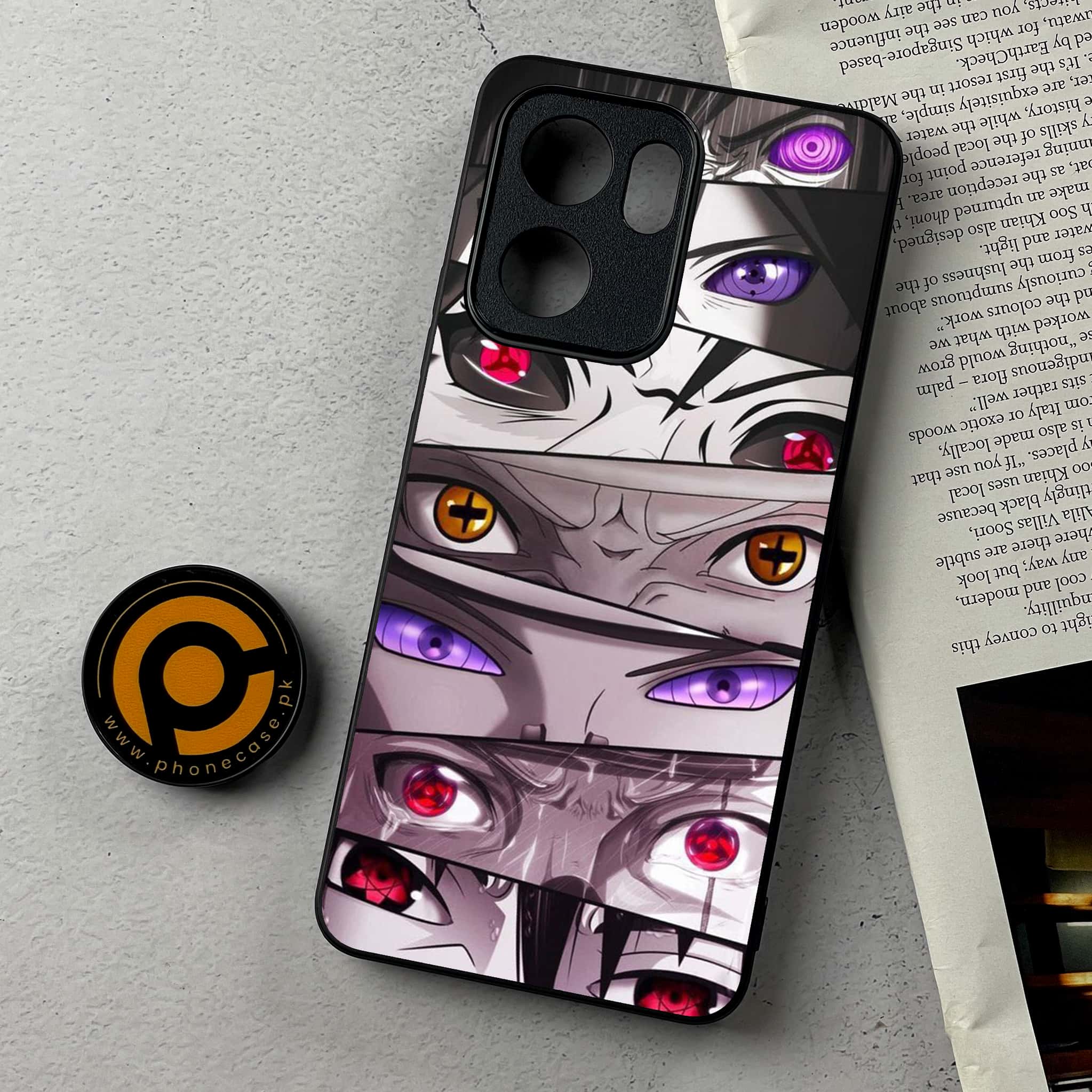 Oppo Reno 13F - Anime 2.0 Series - Premium Metal Printed Soft Bumper Shockproof Case