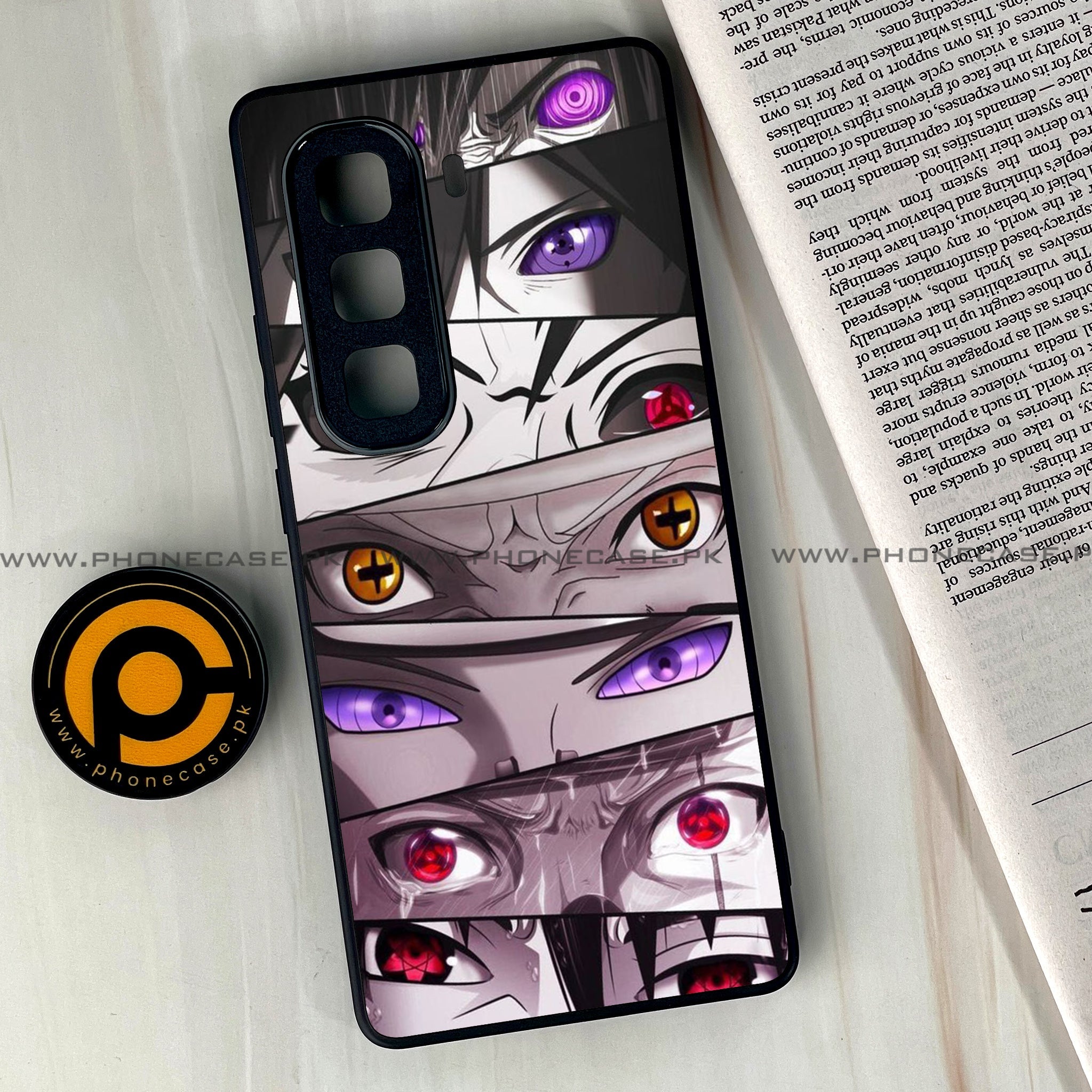 Infinix Hot 60 Pro Plus - Anime 2.0 Series - Premium Metal Printed soft Bumper shock Proof Case