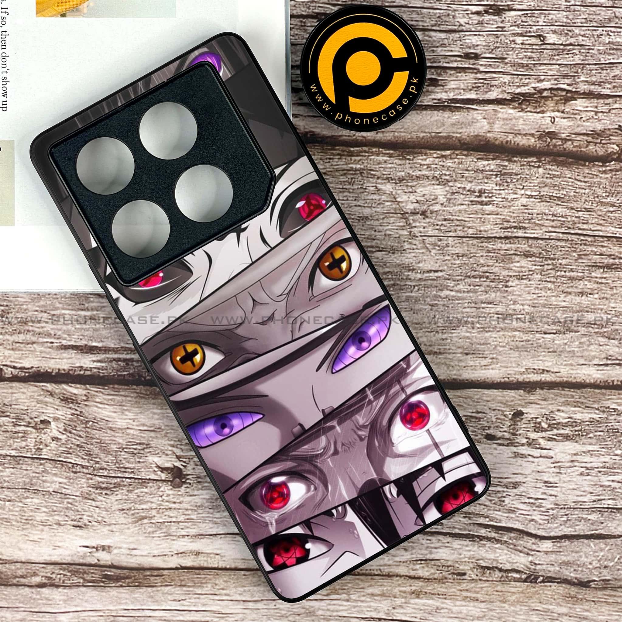 Infinix GT 20 Pro - Anime 2.0 Series - Premium Printed Glass soft Bumper shock Proof Case