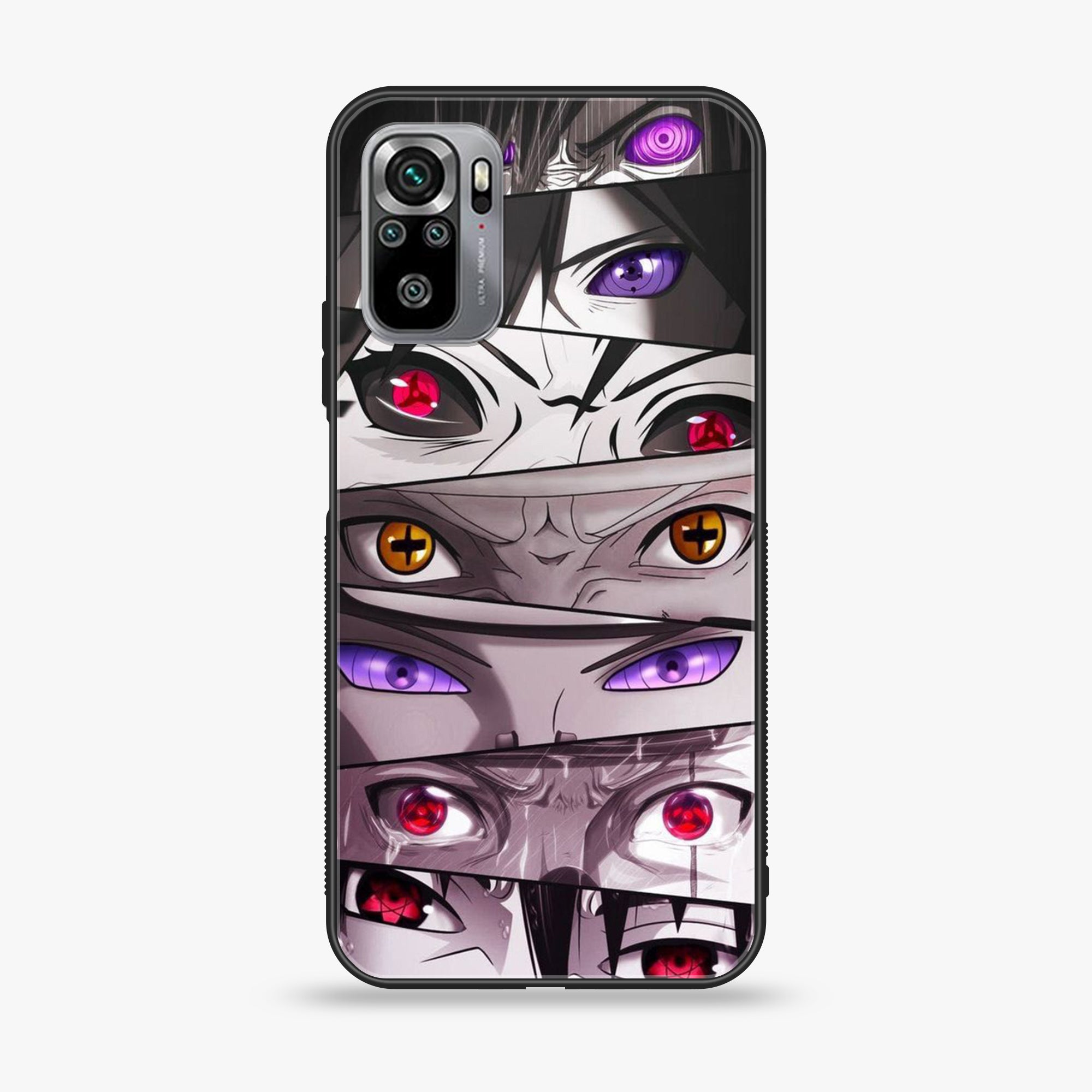 Xiaomi Redmi Note 10S- Anime 2.0 Series - Premium Printed Glass soft Bumper shock Proof Case