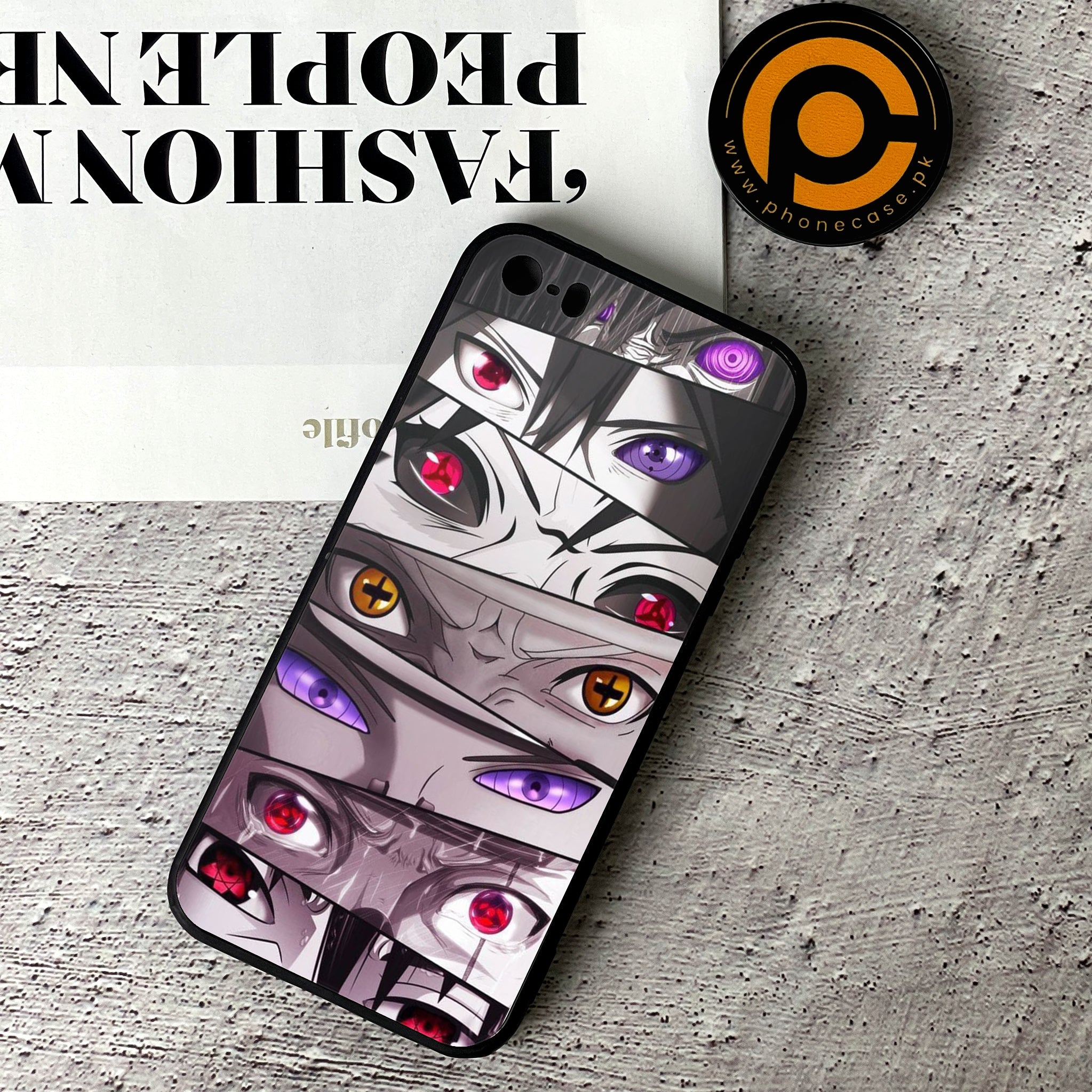 iPhone 5/5c/5s - Anime 2.0 Series - Premium Printed Glass soft Bumper shock Proof Case