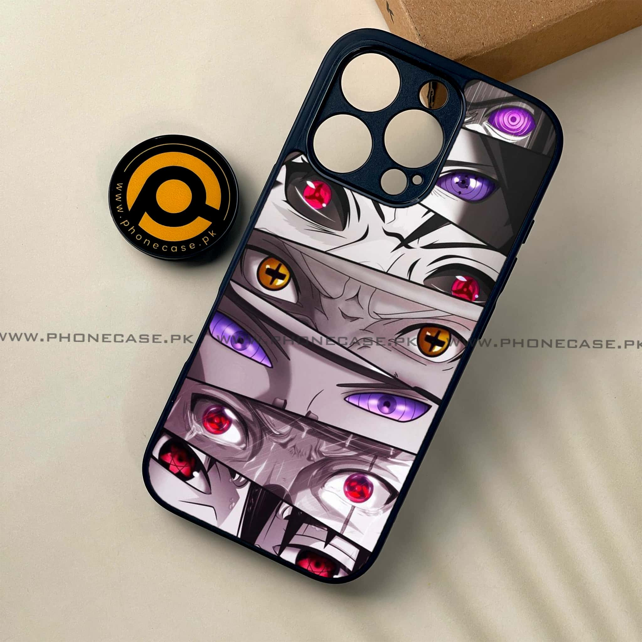 iPhone 16 Pro - Anime 2.0 Series - Premium Printed Glass soft Bumper shock Proof Case