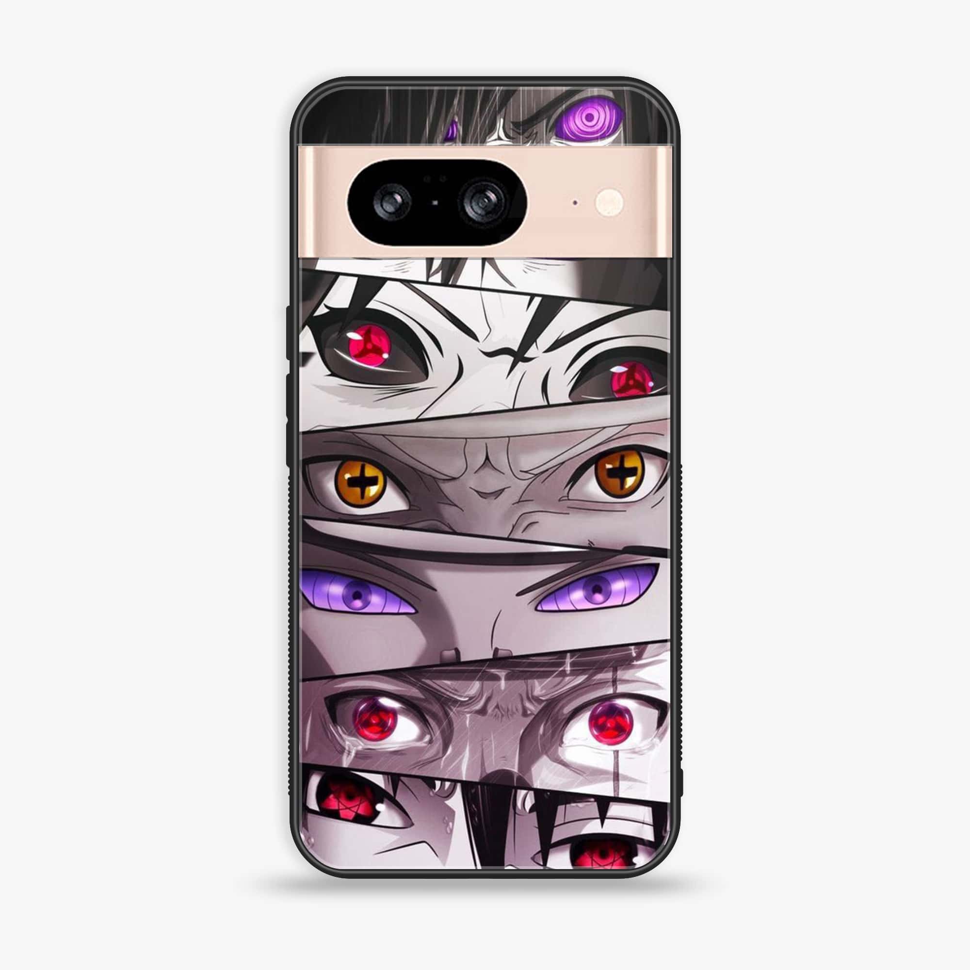Google Pixel 8 - Anime 2.0 Series - Premium Metal Printed soft Bumper Shock Proof Case