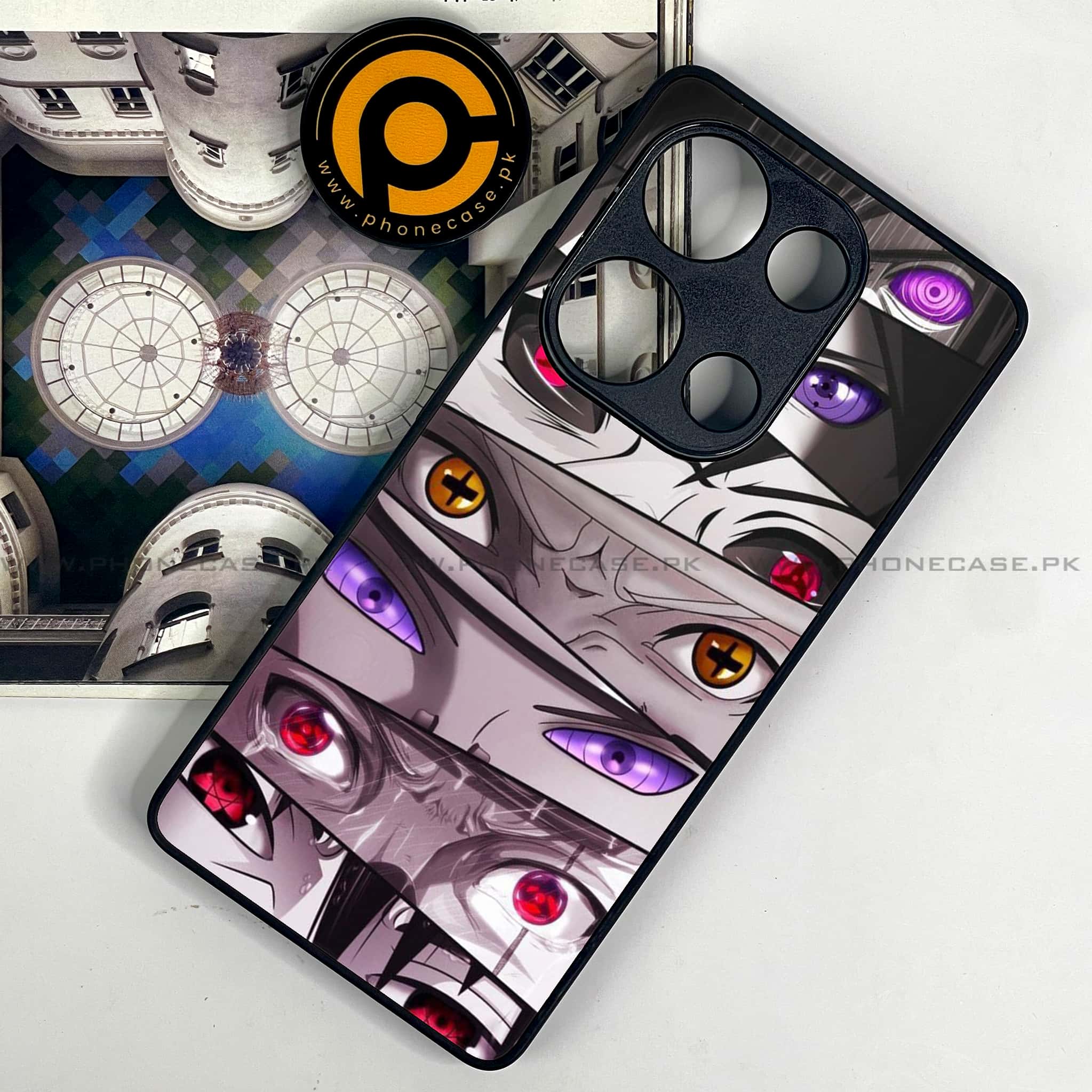 Redmi Note 13 Pro 4G - Anime 2.0 Series - Premium Metal Printed soft Bumper shock Proof Case