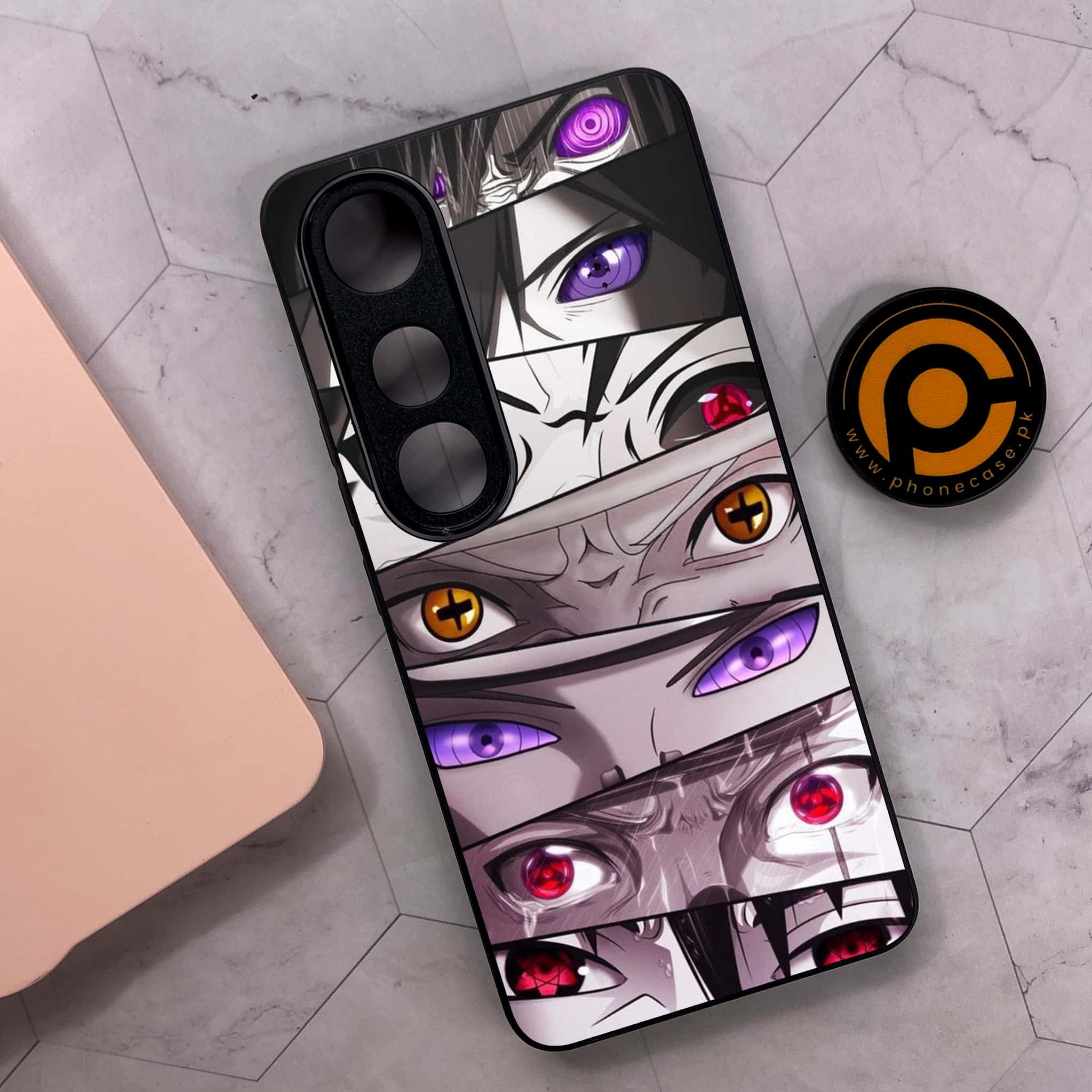 Vivo V50 Lite - Anime 2.0 Series - Premium Metal Printed soft Bumper shock Proof Case