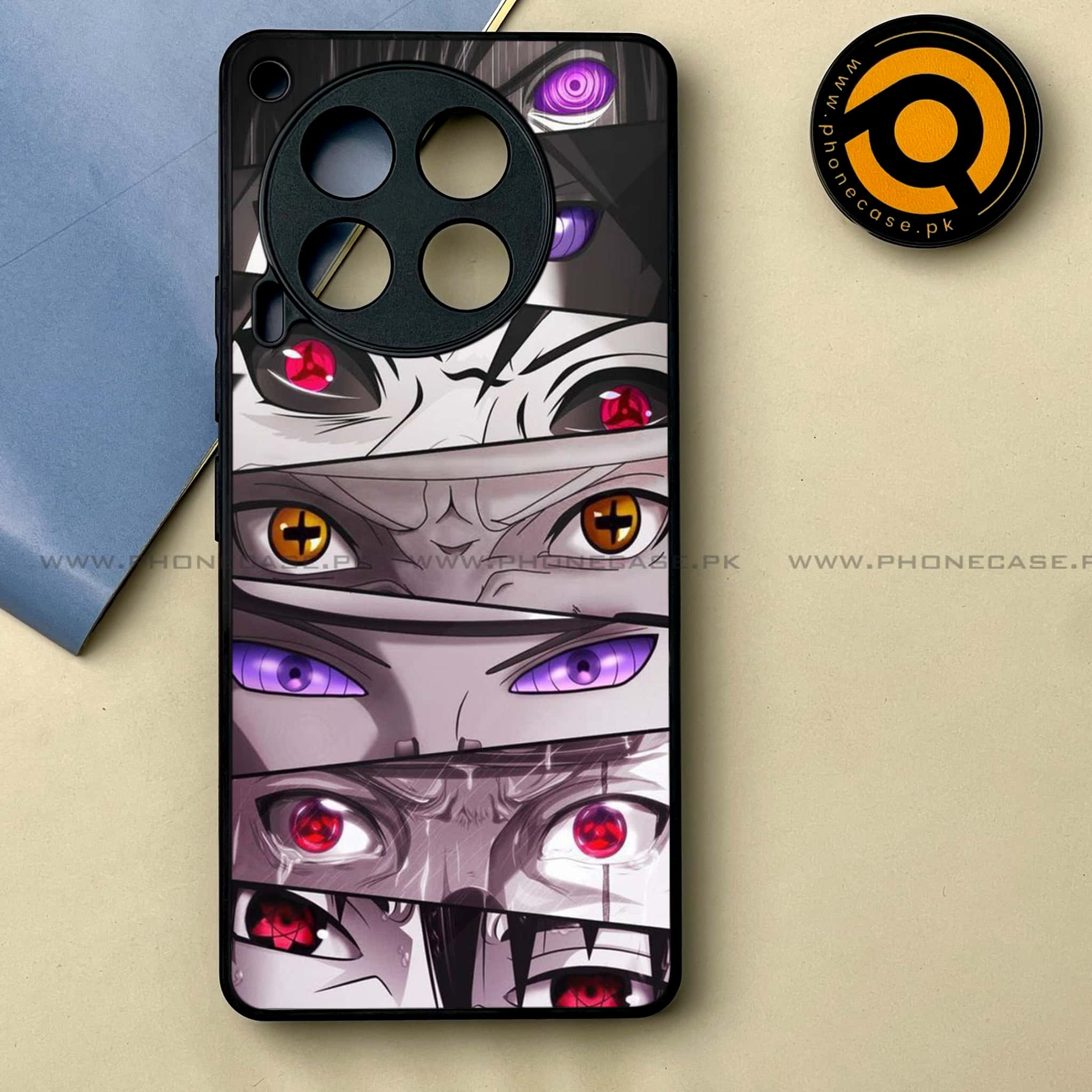 Tecno Camon 30 - Anime 2.0 Series -  Premium Printed Metal soft Bumper shock Proof Case