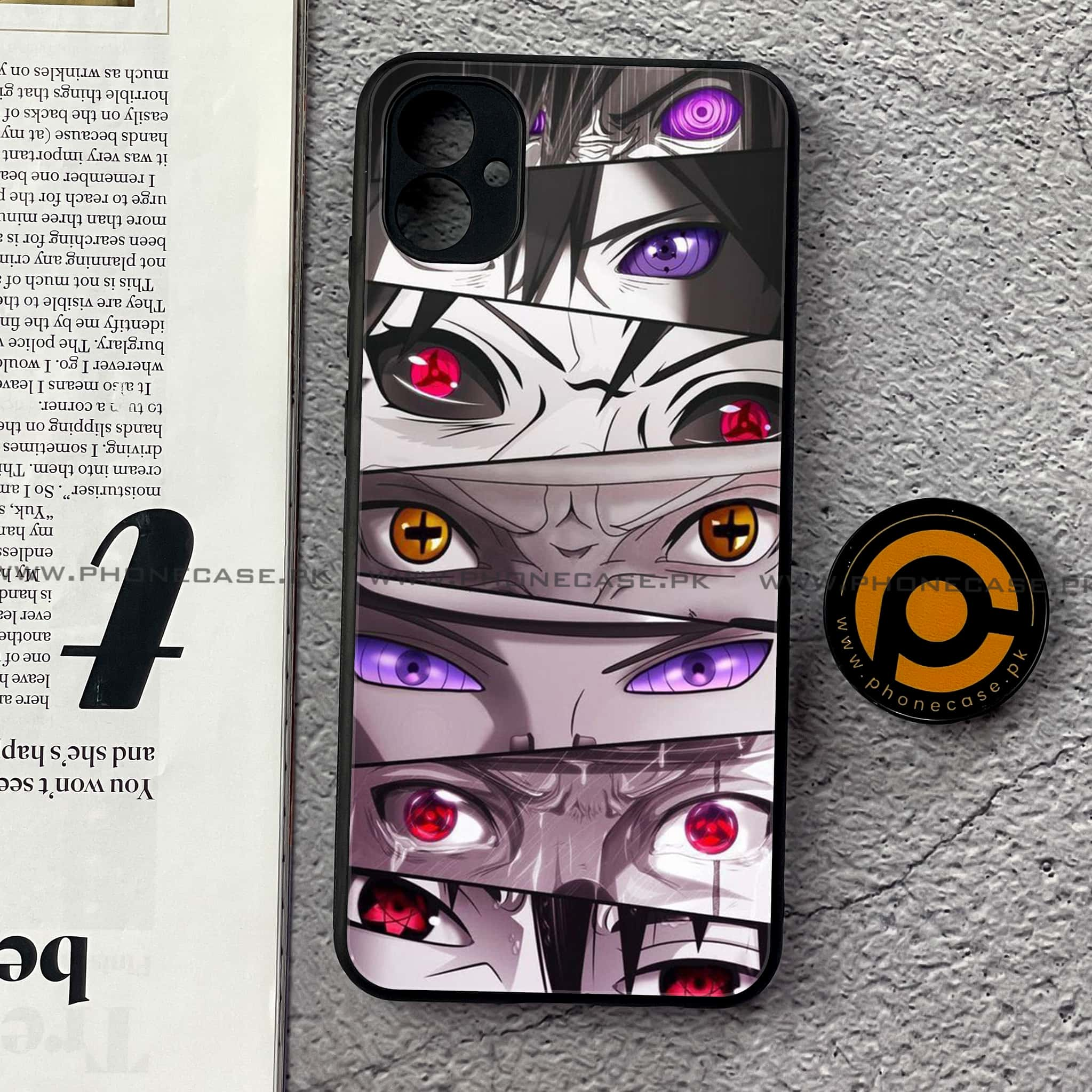 Samsung Galaxy A04e - Anime 2.0 Series - Premium Printed Glass soft Bumper shock Proof Case