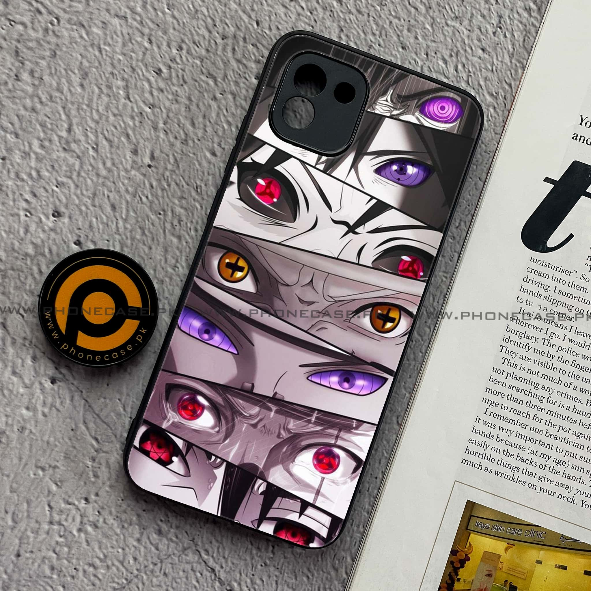 Samsung Galaxy A03 - Anime 2.0 Series - Premium Printed Glass soft Bumper shock Proof Case