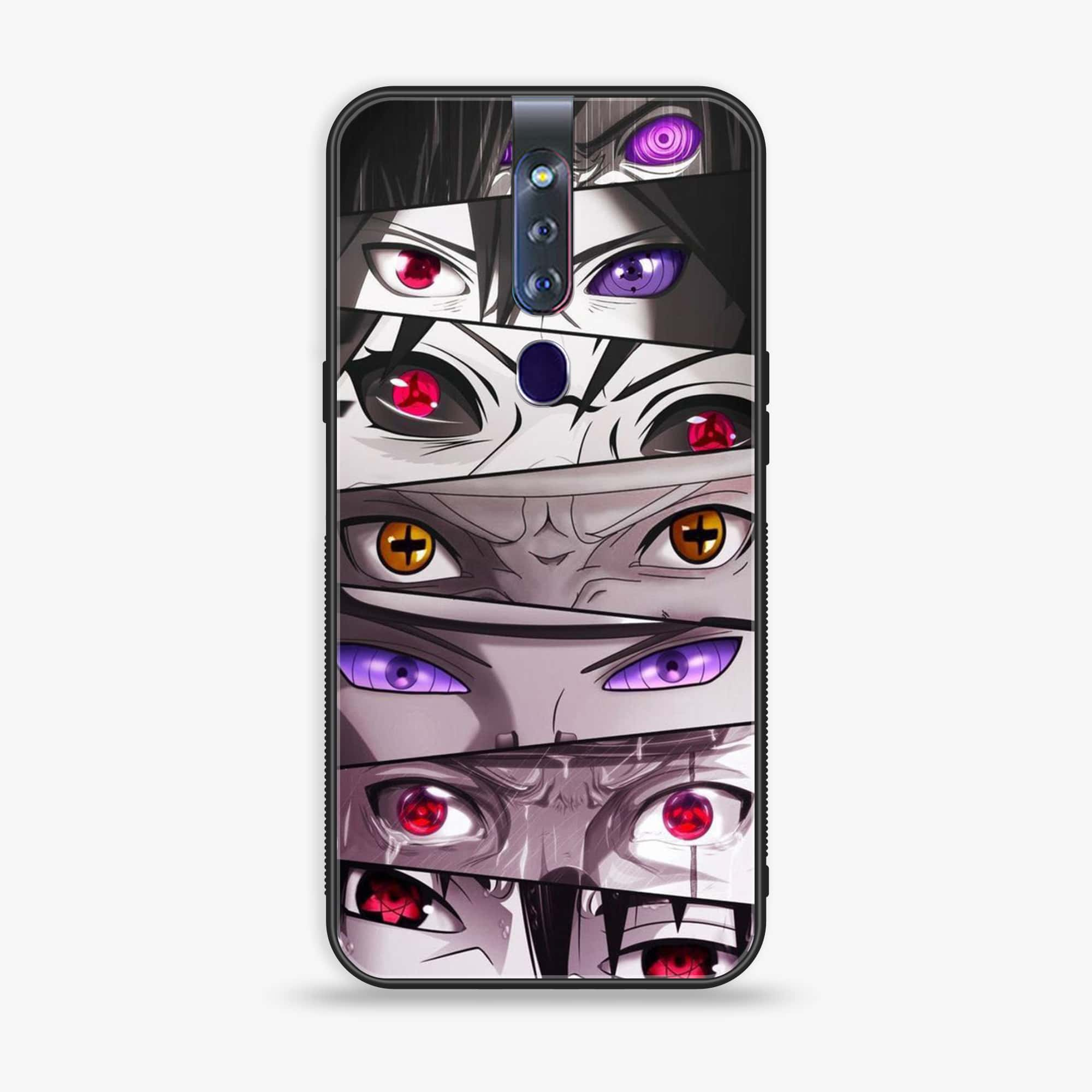 Oppo F11 Pro Anime 2.0 Series Premium Printed Glass soft Bumper shock Proof Case