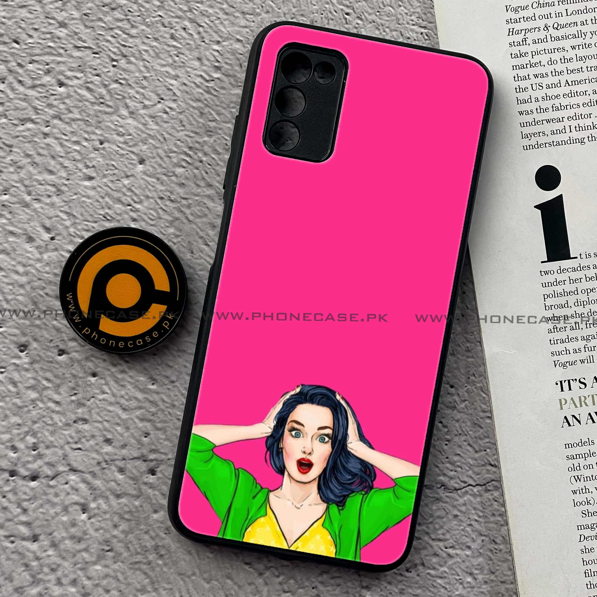 Samsung Galaxy A02s - Anime Girls Series - Premium Printed Metal soft Bumper shock Proof Case
