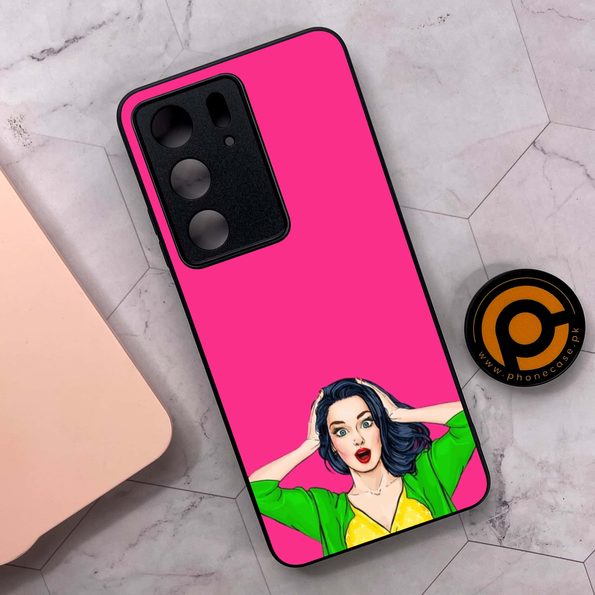 Realme C75x 4G - Anime Girls Series - Premium Metal Printed soft Bumper shock Proof Case