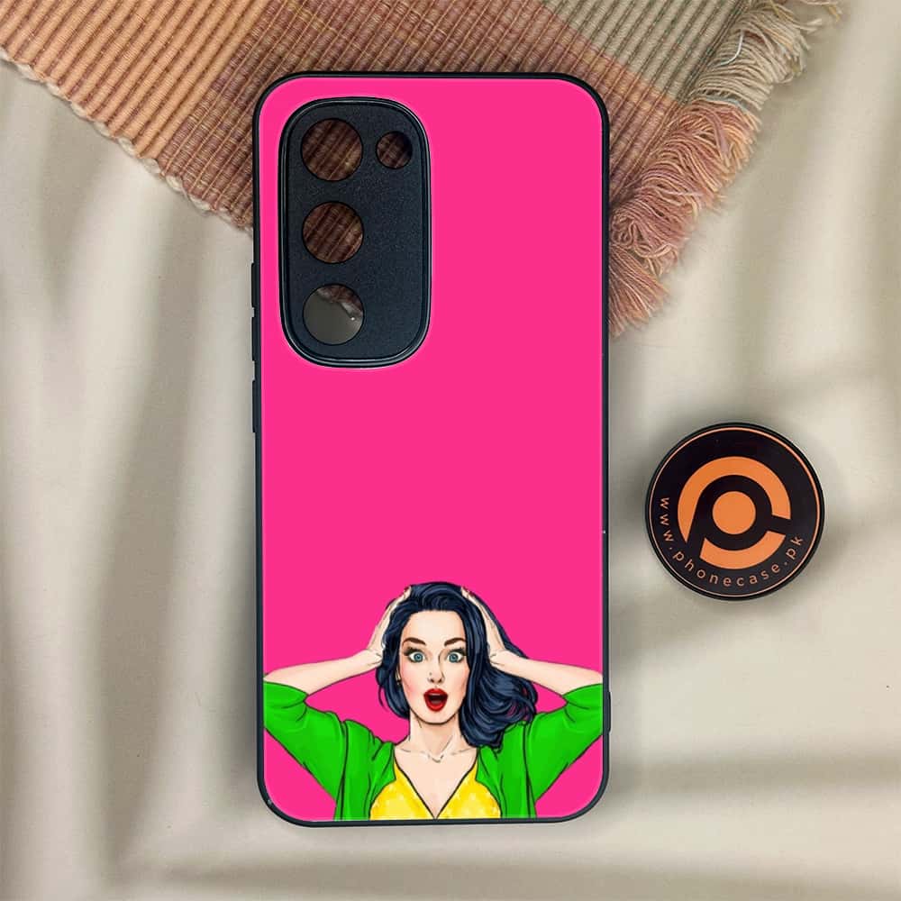 Tecno Spark 40 Pro Plus - Anime Girls Series - Premium Metal Printed soft Bumper shock Proof Case