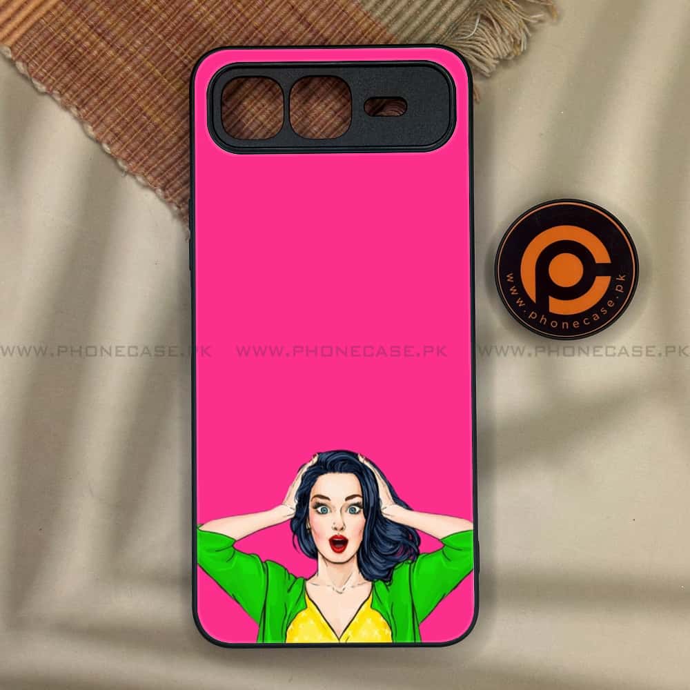 Infinix Smart 10 Plus - Anime Girls Series - Premium Metal Printed soft Bumper shock Proof Case