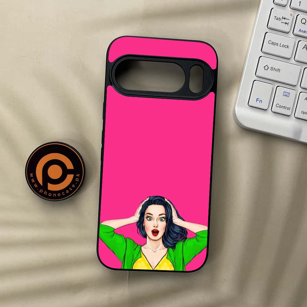 Google Pixel 10 Pro XL - Anime Girls Series - Premium Metal Printed soft Bumper Shock Proof Case