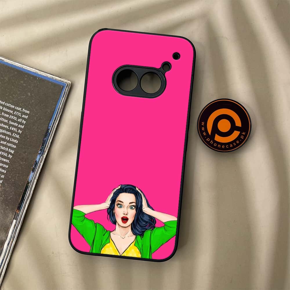 Nothing Phone (2a) - Anime Girls Series - Premium Metal Printed soft Bumper Shock Proof Case