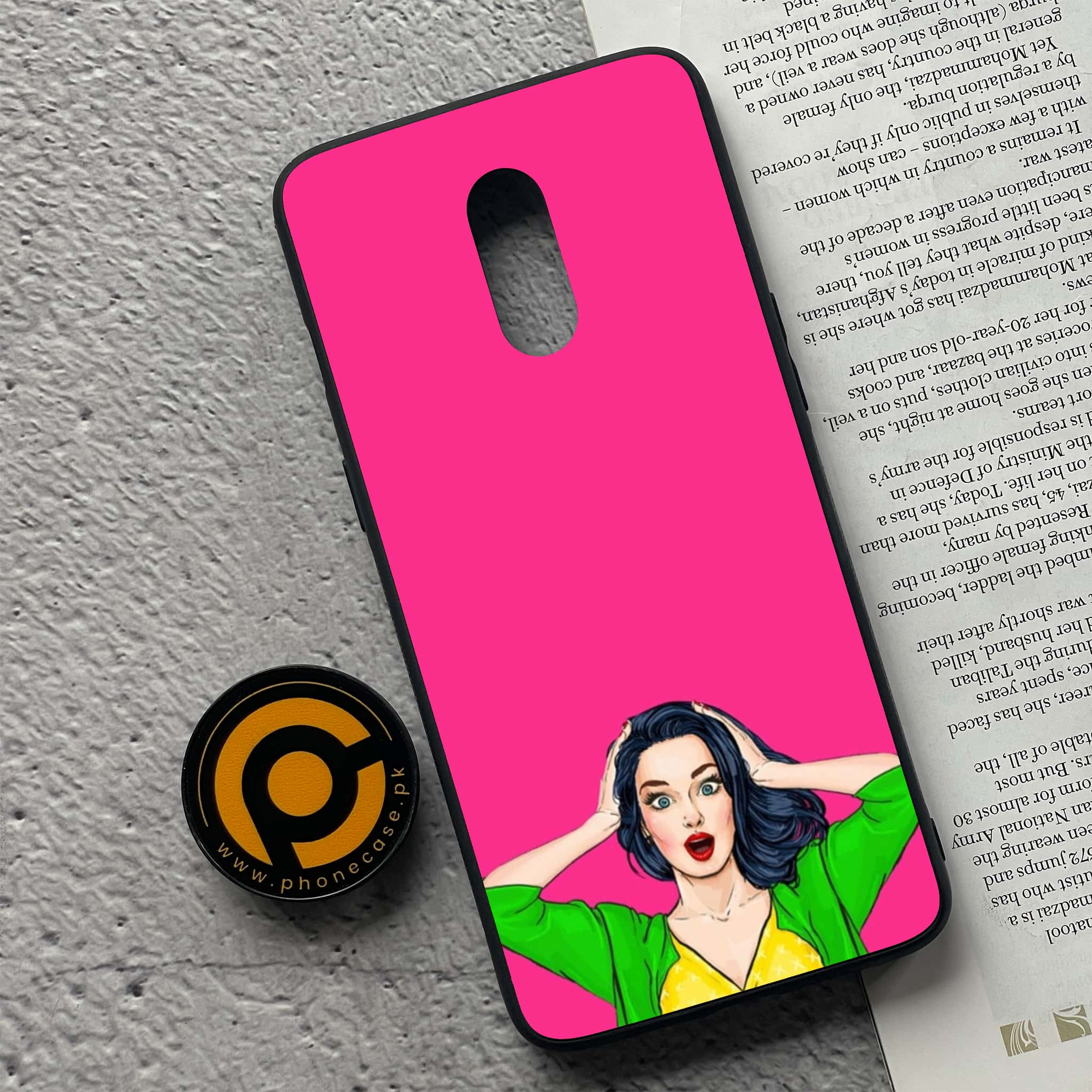 OnePlus 7 - Anime Girls Series - Premium Printed Glass soft Bumper shock Proof Case