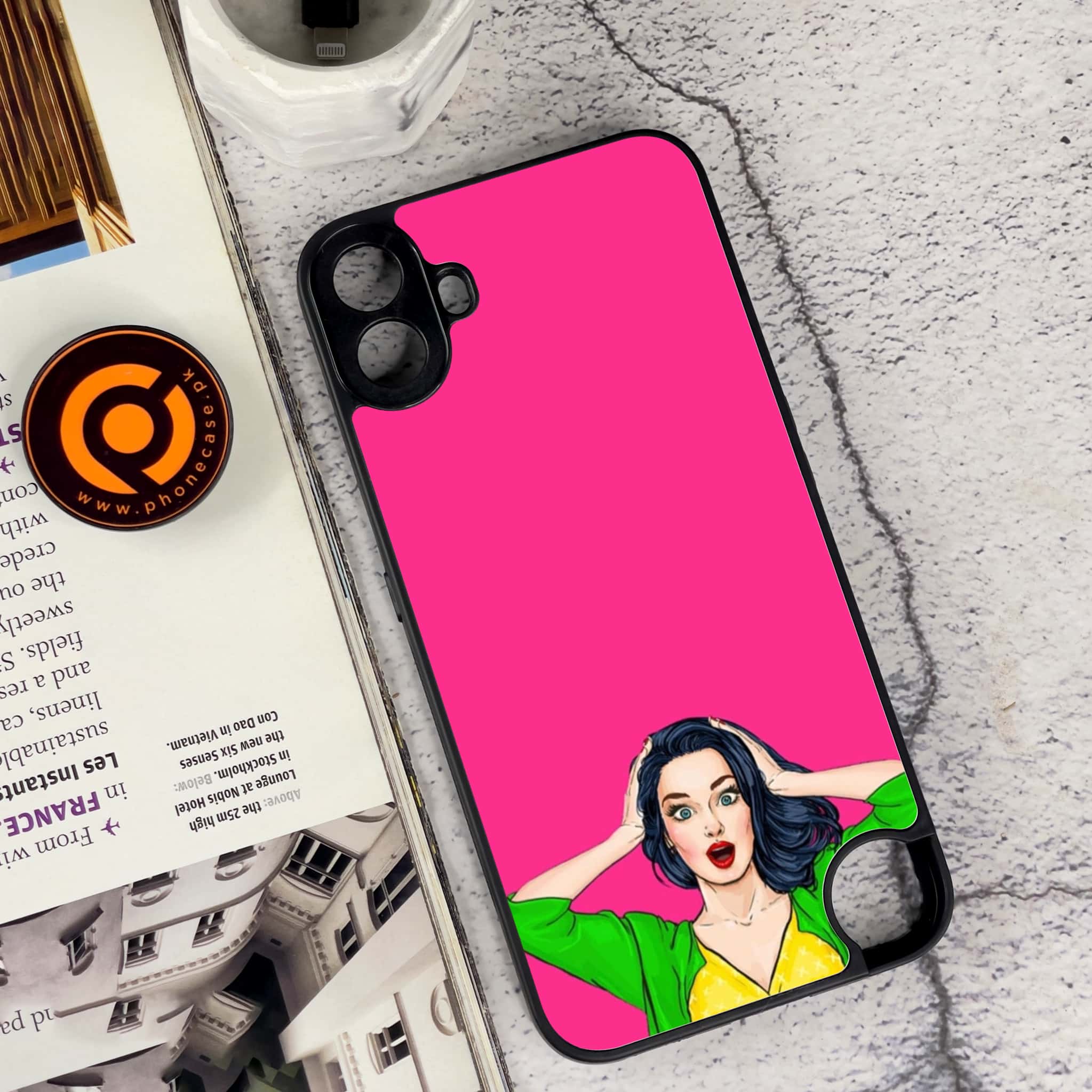 Nothing CMF Phone 1 - Anime Girls Series - Premium Metal Printed soft Bumper Shock Proof Case