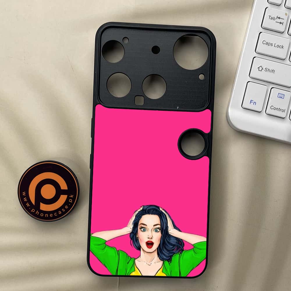 Nothing Phone 3 - Anime Girls Series - Premium Metal  Printed soft Bumper shock Proof Case