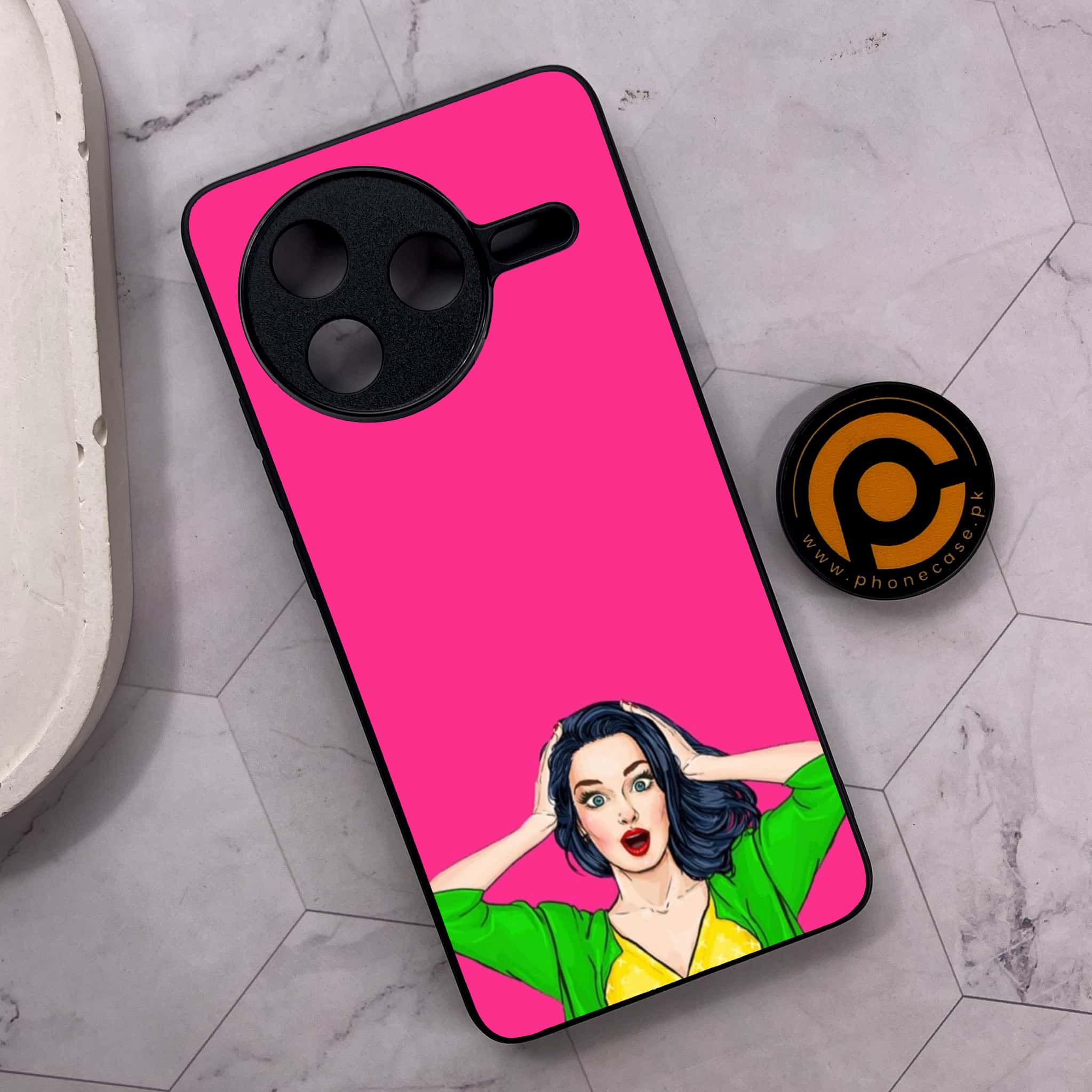 Xiaomi Poco F7 Pro 5G - Anime Girls Series - Premium Metal Printed soft Bumper shock Proof Case