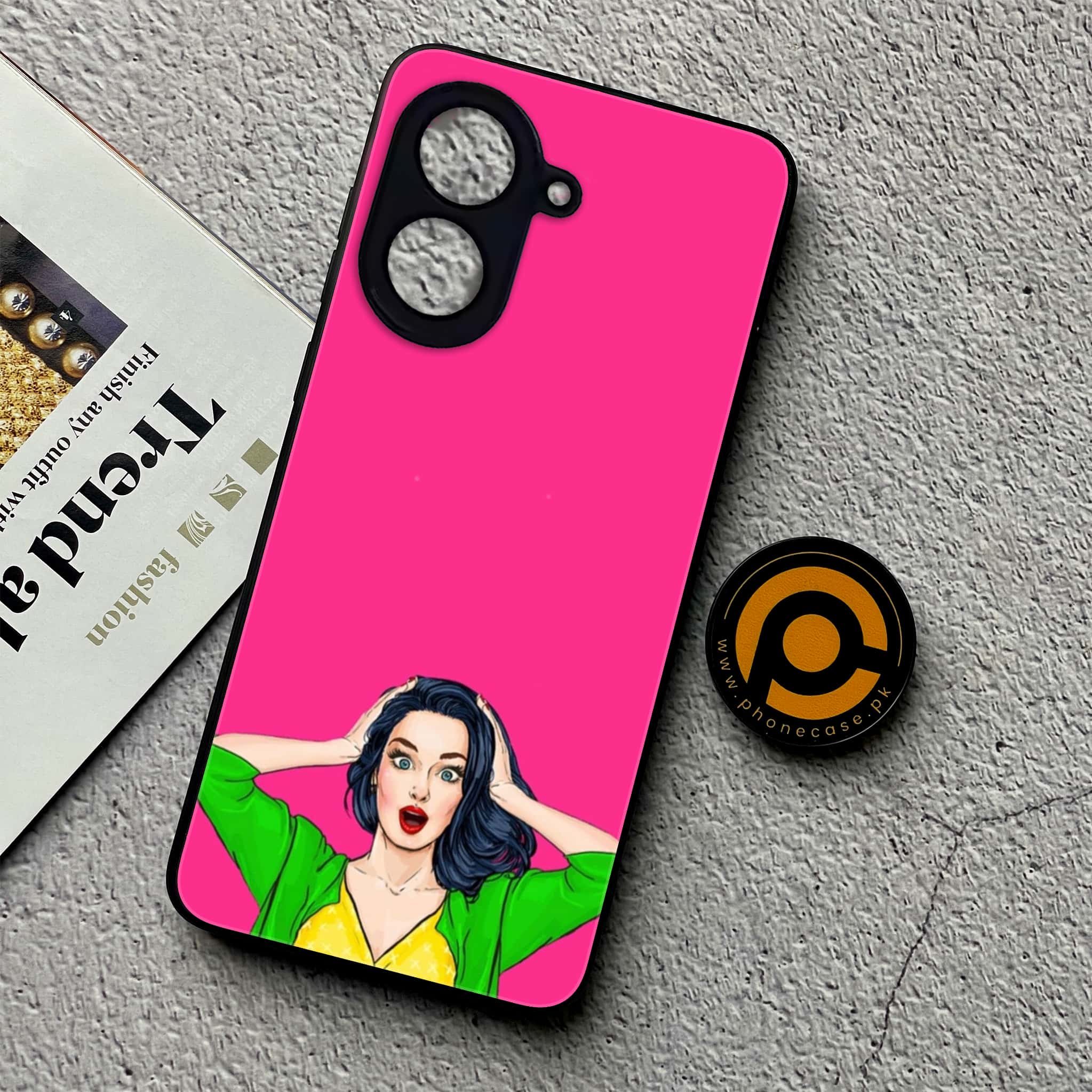 Xiaomi Redmi A5 - Anime Girls Series - Premium Metal Printed soft Bumper shock Proof Case