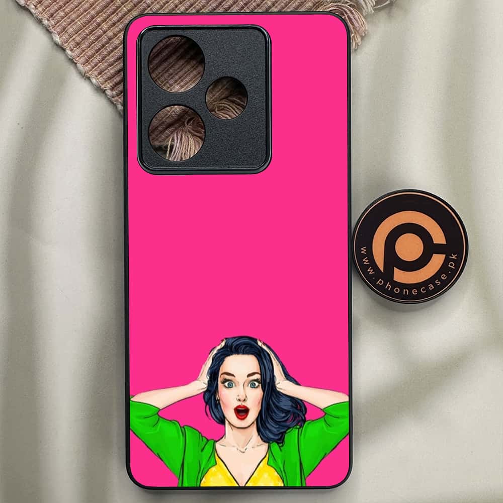 Realme GT 7 - Anime Girls Series - Premium Metal Printed soft Bumper shock Proof Case