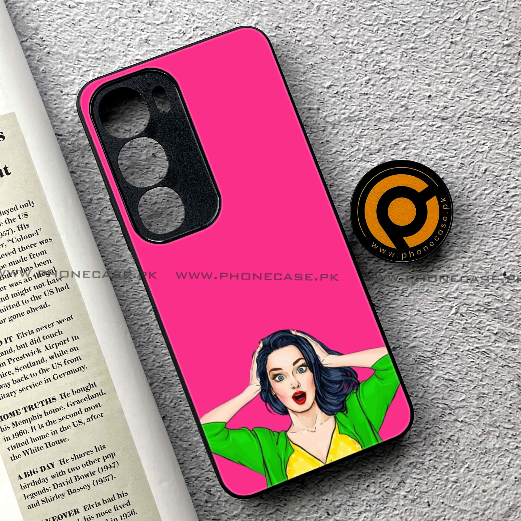 Vivo Y19s Pro - Anime Girls Series - Premium Metal Printed soft Bumper shock Proof Case