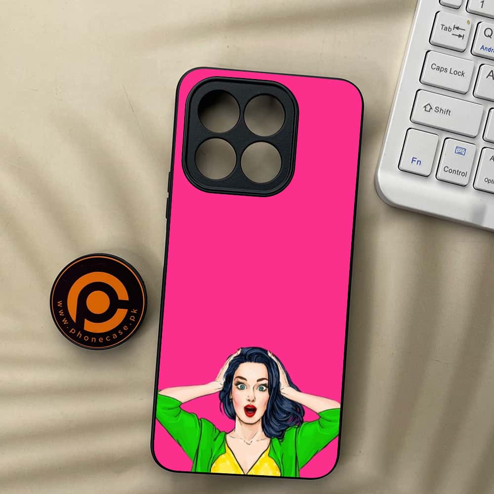 Honor X5b Plus - Anime Girls Series - Premium Metal  Printed soft Bumper shock Proof Case