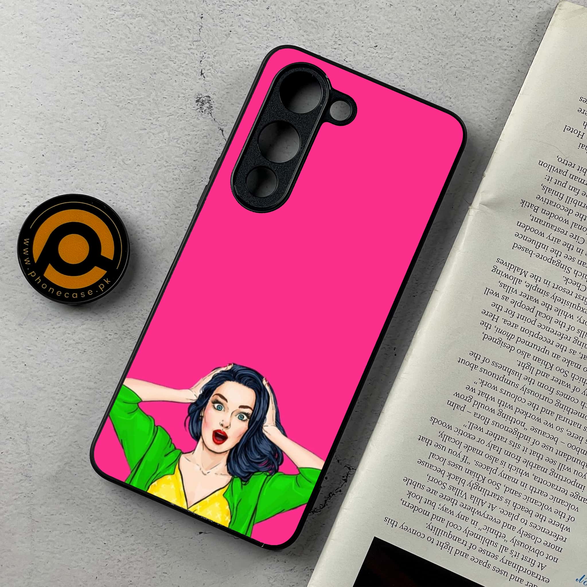 Vivo Y04 - Anime Girls Series - Premium Metal Printed Soft Bumper Shockproof Case