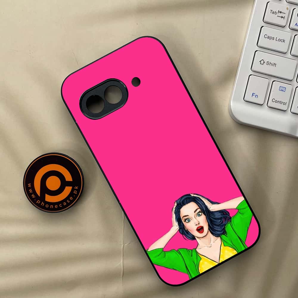 Google Pixel 9a - Anime Girls Series - Premium Metal Printed soft Bumper Shock Proof Case