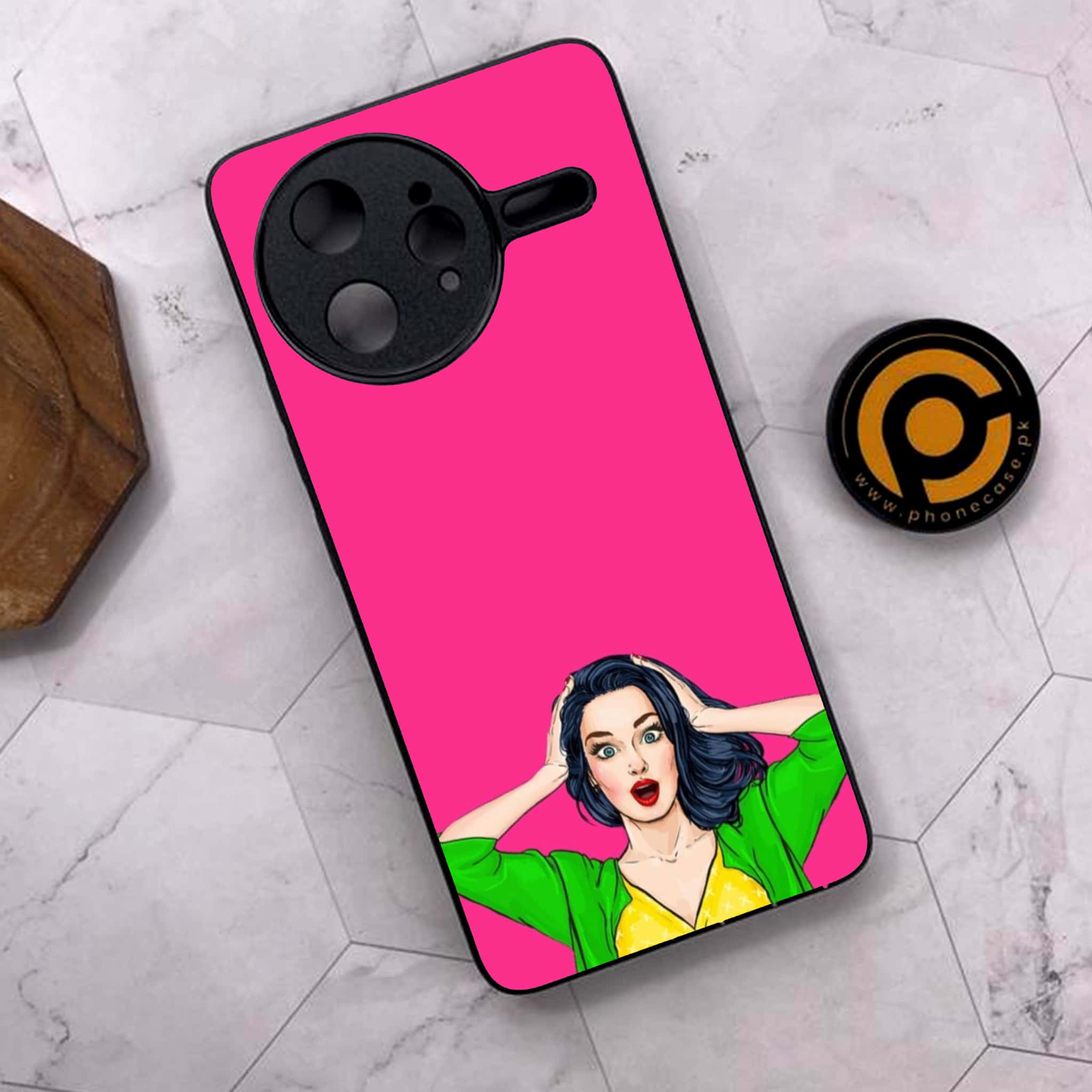 Xiaomi Poco F7 Ultra 5G - Anime Girls Series - Premium Metal Printed soft Bumper shock Proof Case