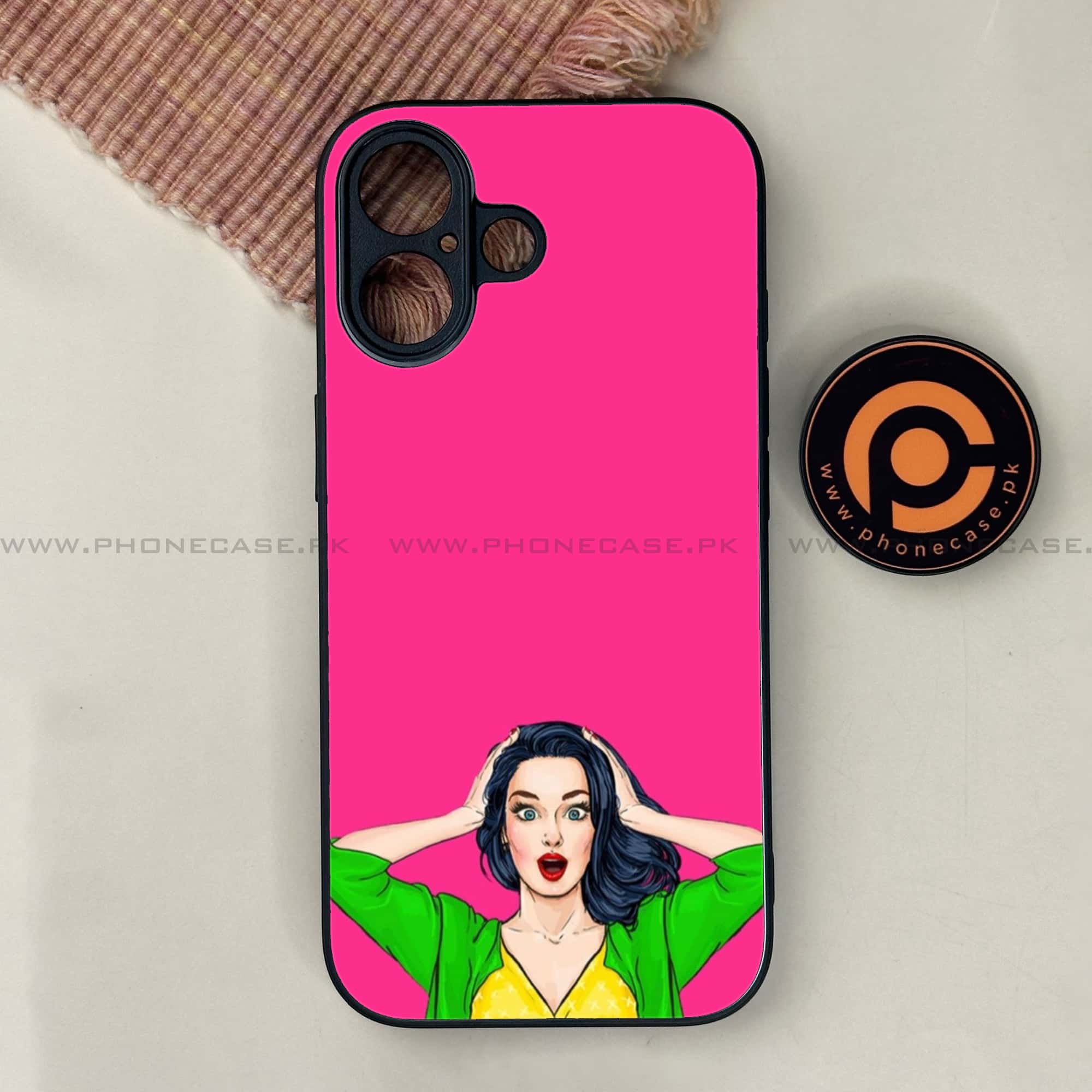 iPhone 17 - Anime Girls Series - Premium Printed Glass soft Bumper shock Proof Case