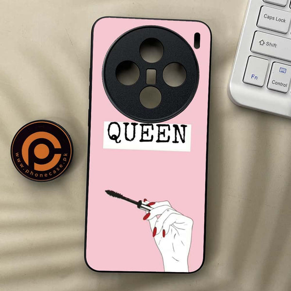 Vivo X200 - Anime Girls Series - Premium Metal  Printed soft Bumper shock Proof Case