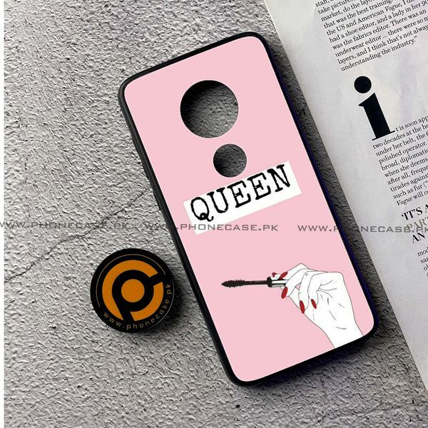 Moto G7 - Anime Girls Series - Premium Printed Glass soft Bumper shock Proof Case